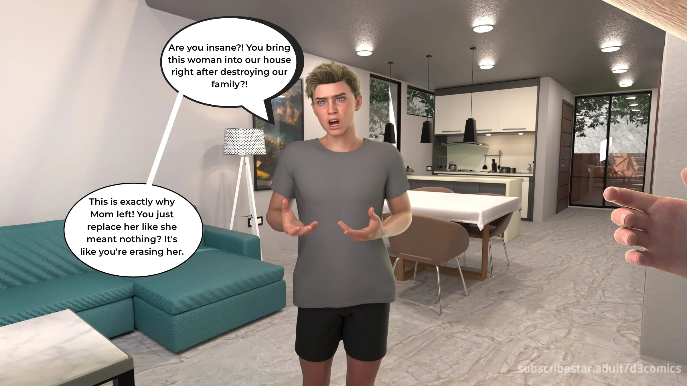 The Forbidden Rule [D3 Comics], 1 . The Forbidden Rule - Chapter 1, page 24 of 84