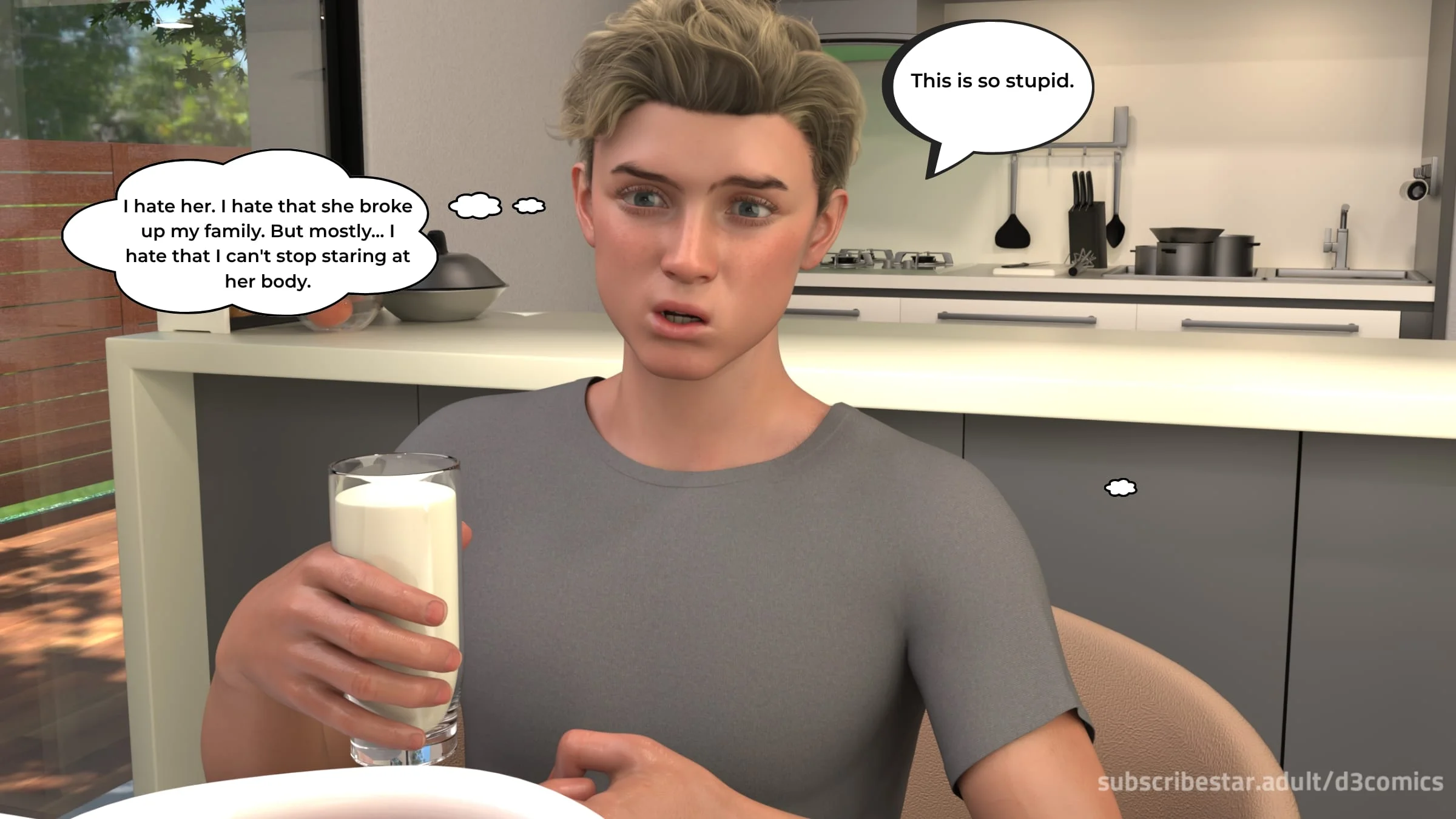The Forbidden Rule [D3 Comics], 1 . The Forbidden Rule - Chapter 1, page 40 of 84