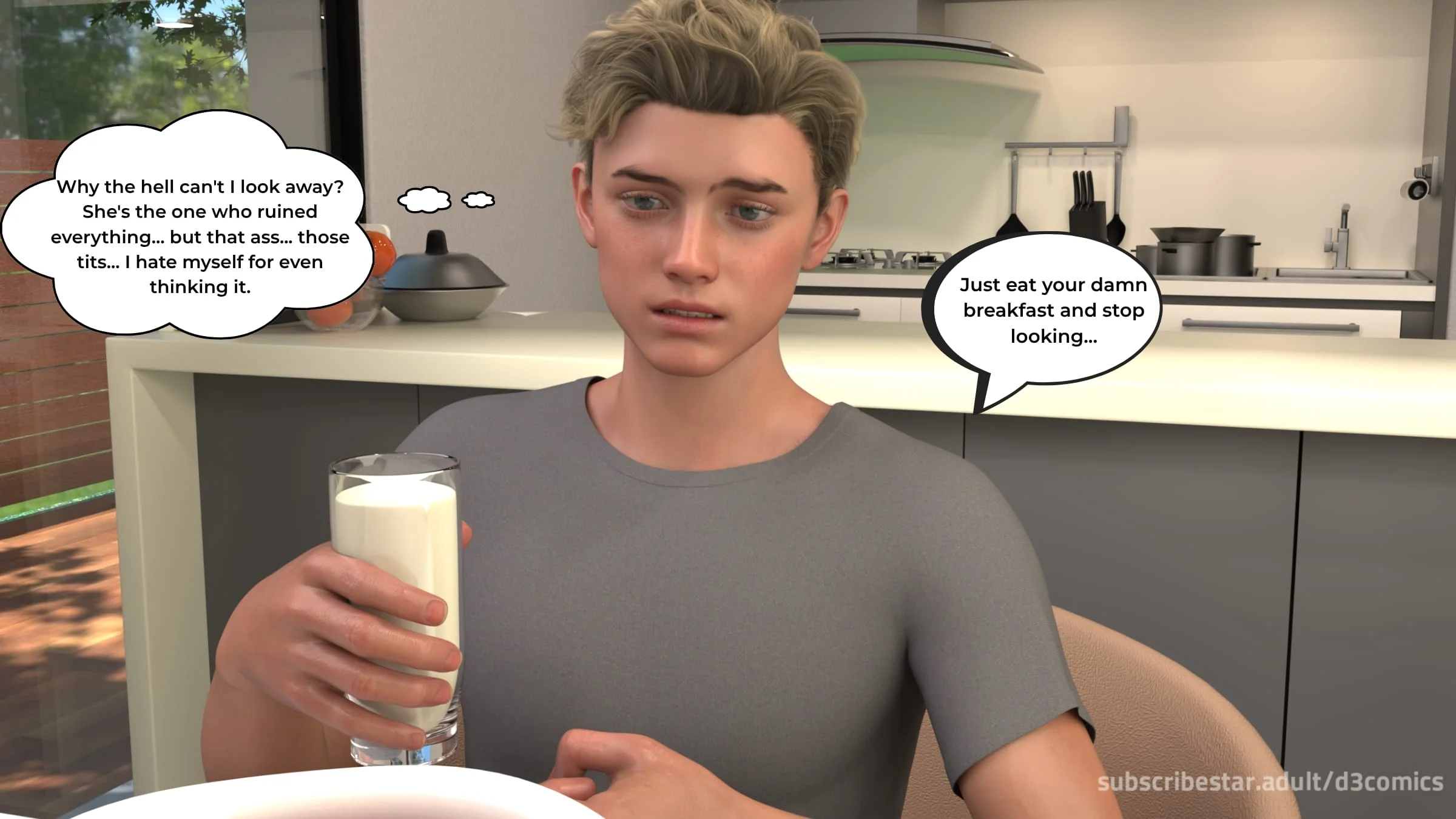 The Forbidden Rule [D3 Comics], 1 . The Forbidden Rule - Chapter 1, page 43 of 84