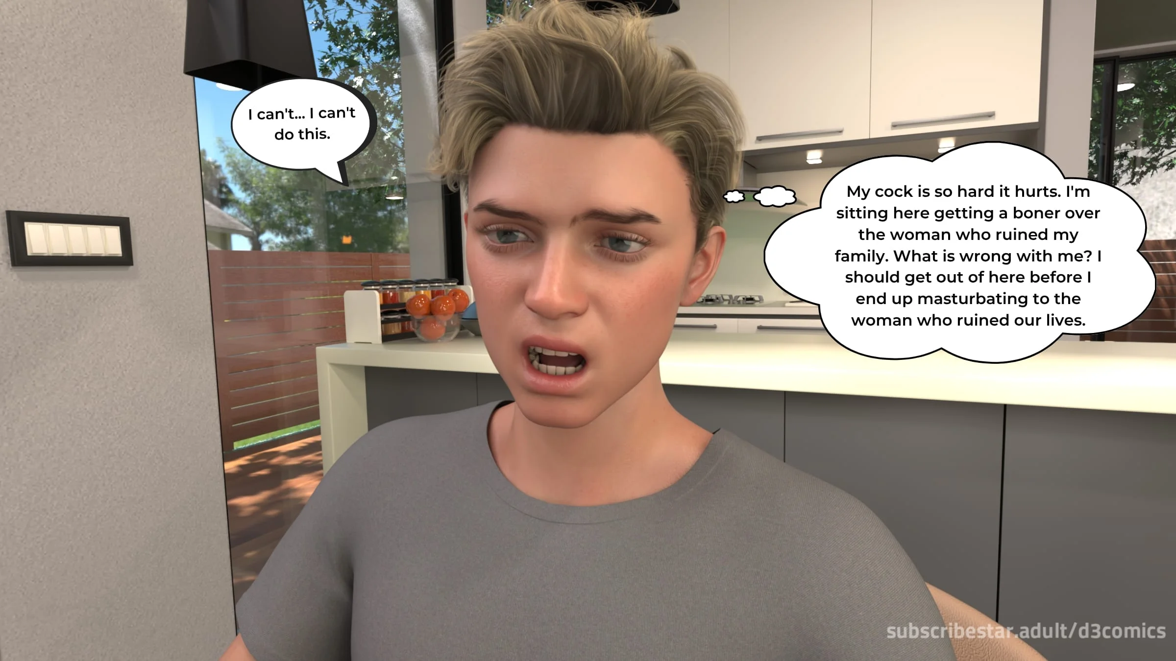 The Forbidden Rule [D3 Comics], 1 . The Forbidden Rule - Chapter 1, page 47 of 84
