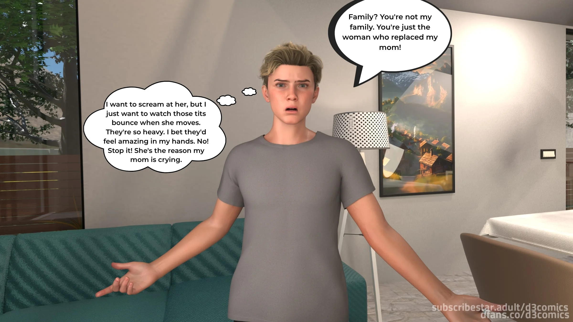 The Forbidden Rule [D3 Comics], 1 . The Forbidden Rule - Chapter 1, page 61 of 84