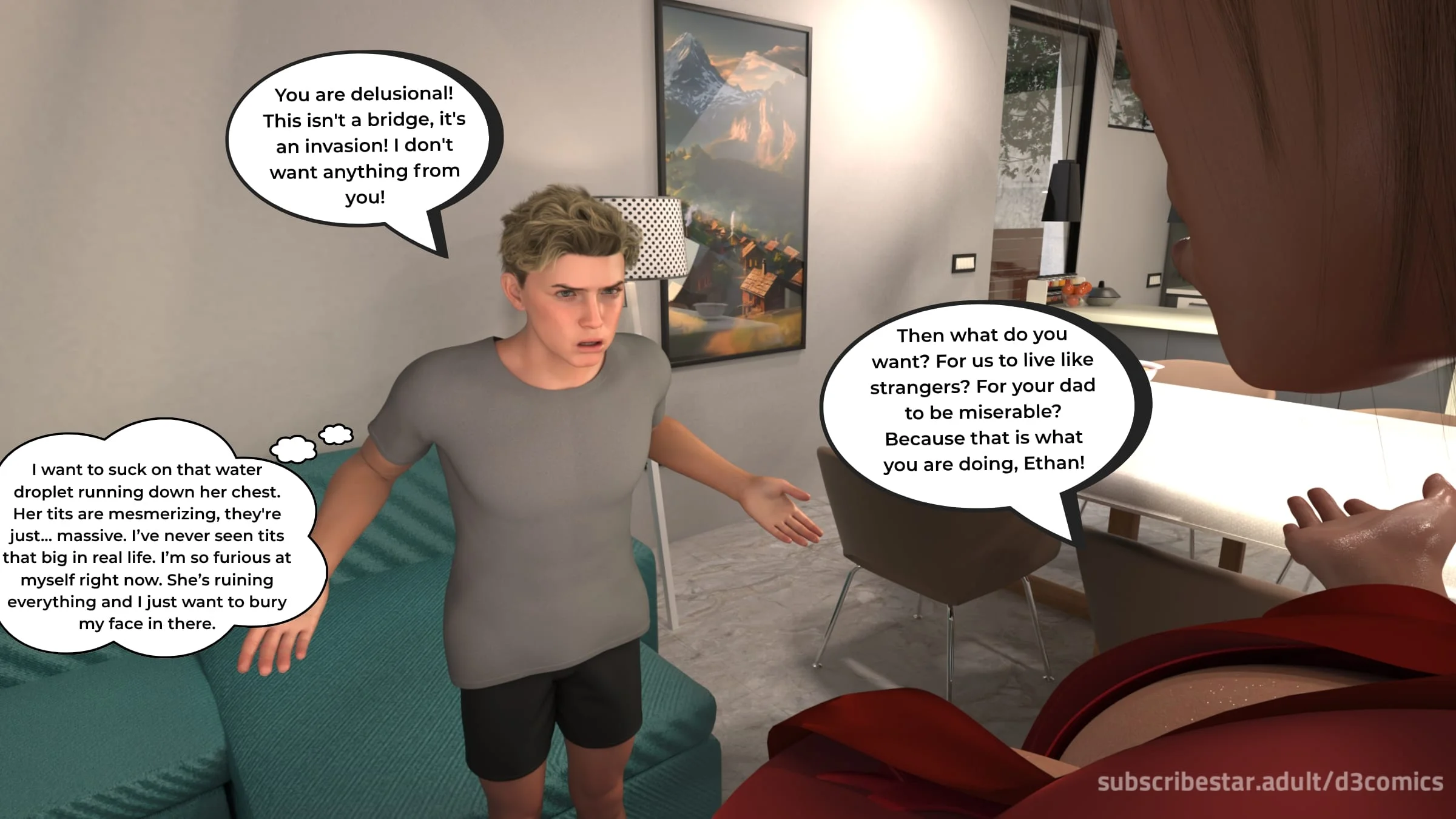 The Forbidden Rule [D3 Comics], 1 . The Forbidden Rule - Chapter 1, page 65 of 84