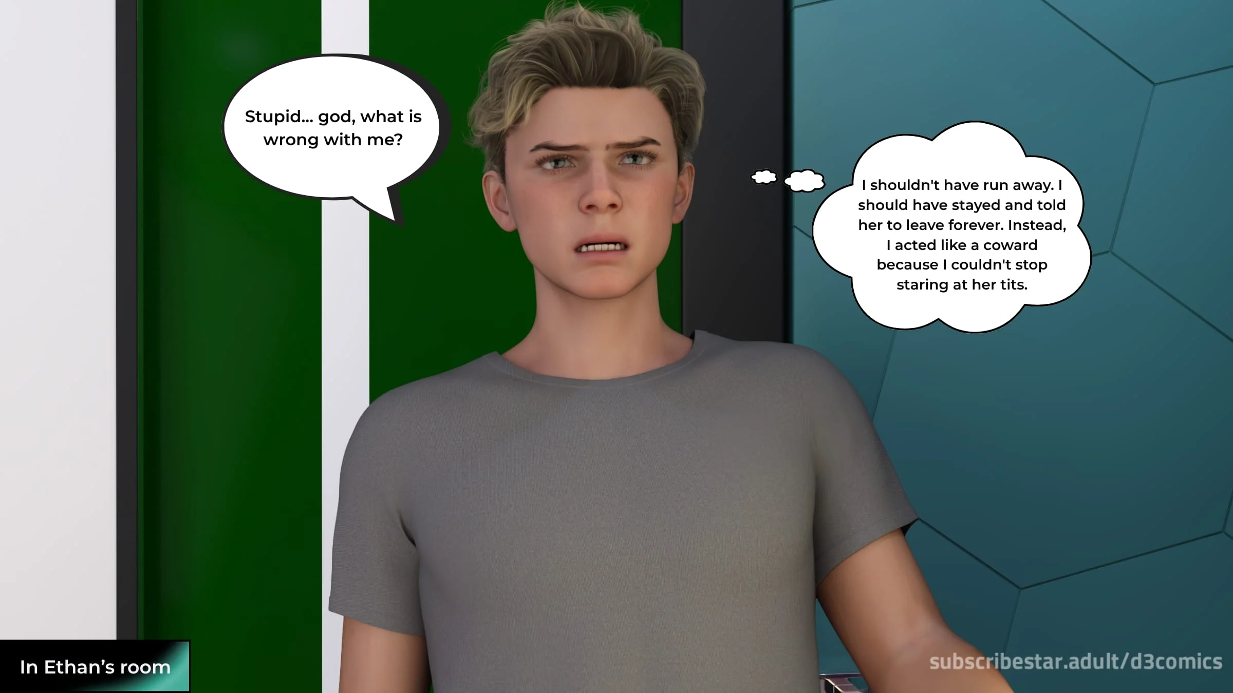 The Forbidden Rule [D3 Comics], 1 . The Forbidden Rule - Chapter 1, page 71 of 84