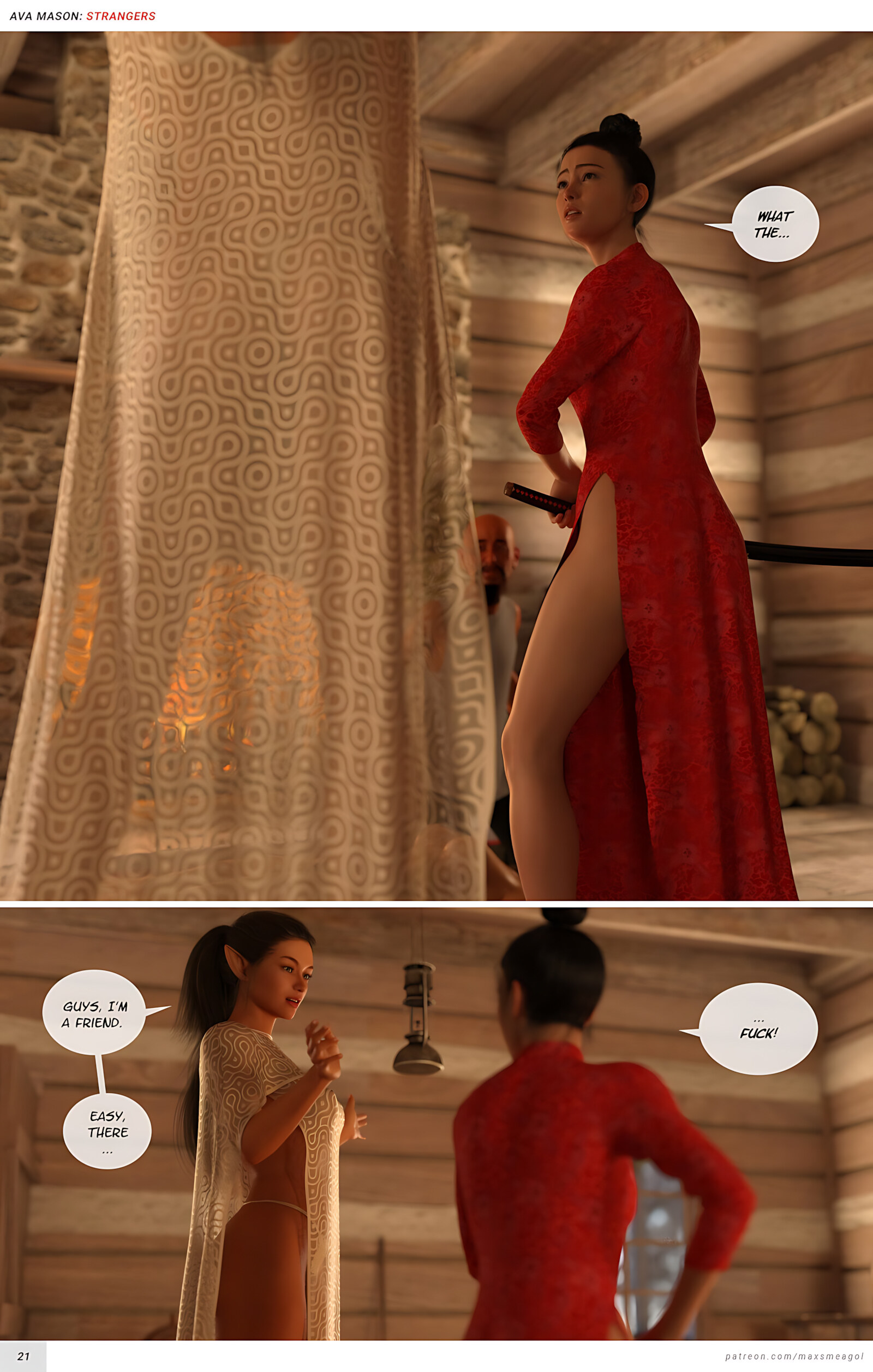 Ava Mason Strangers [MaxSmeagol], Ava Mason Strangers, page 22 of 52