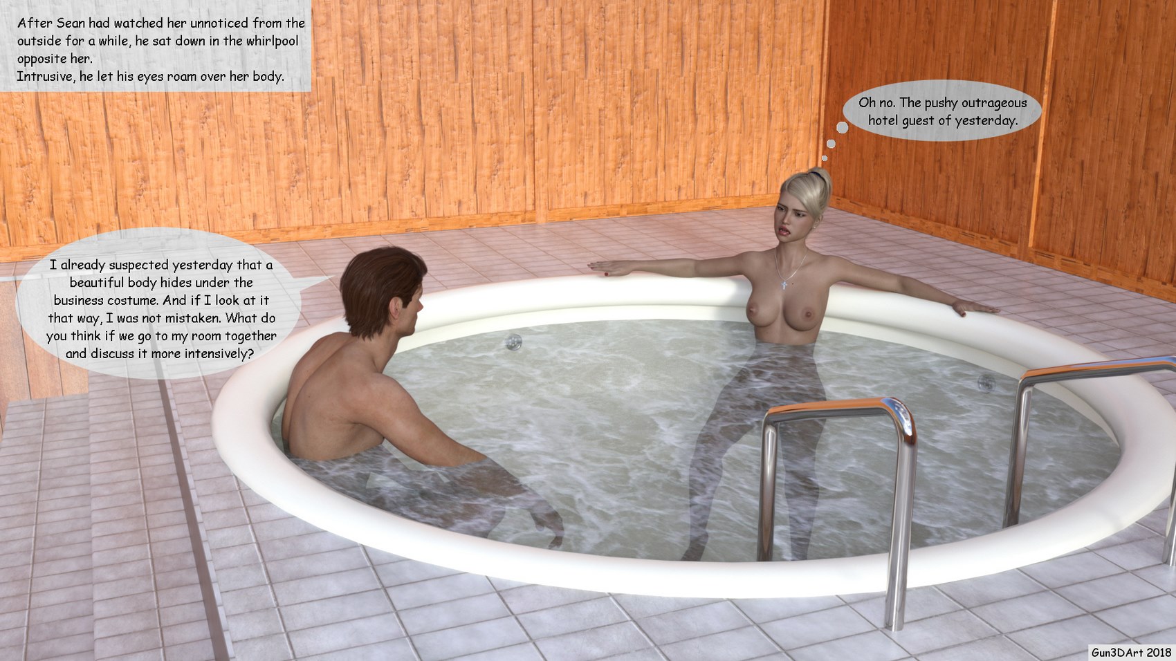 The hotel receptionist [Gun3DArt], The hotel receptionist, page 10 of 91
