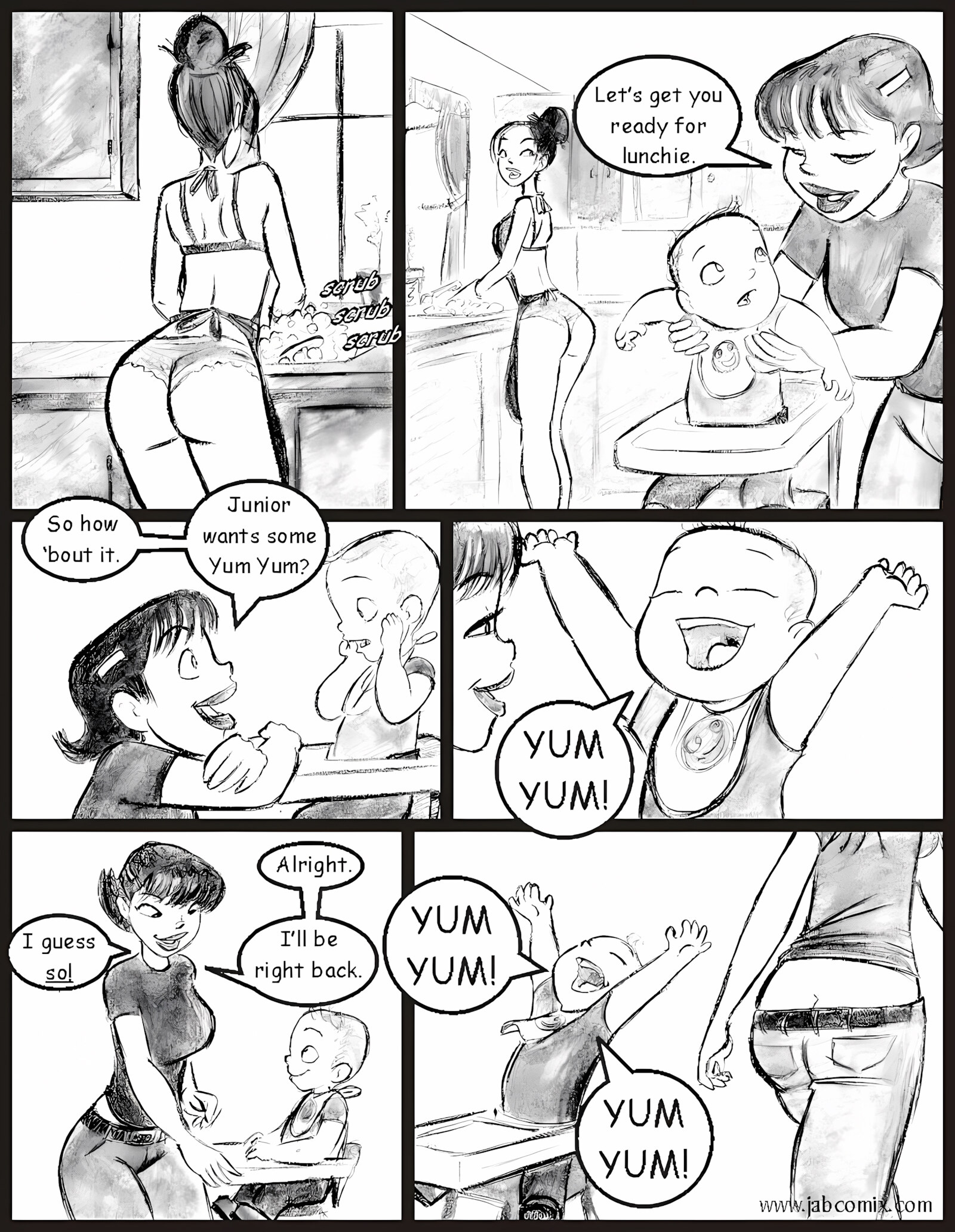 Ay Papi [JABComix], Ay Papi #09 [JAB], page 4 of 22