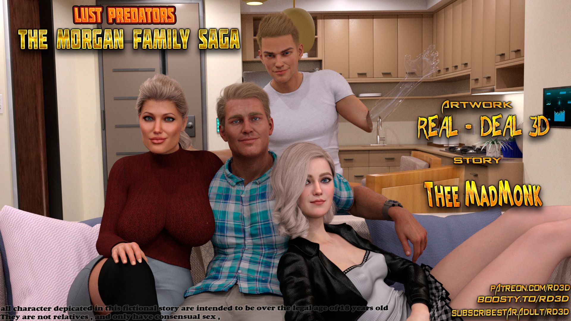 The Morgan Family Saga [Real-Deal 3D], The Morgan Family Saga, page 1 of 142