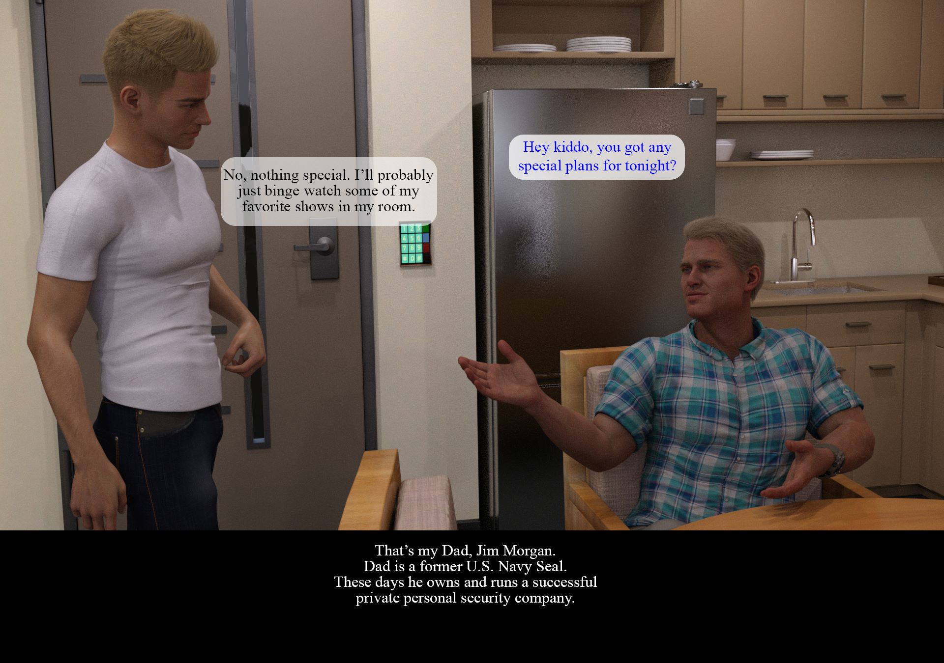 The Morgan Family Saga [Real-Deal 3D], The Morgan Family Saga, page 3 of 142