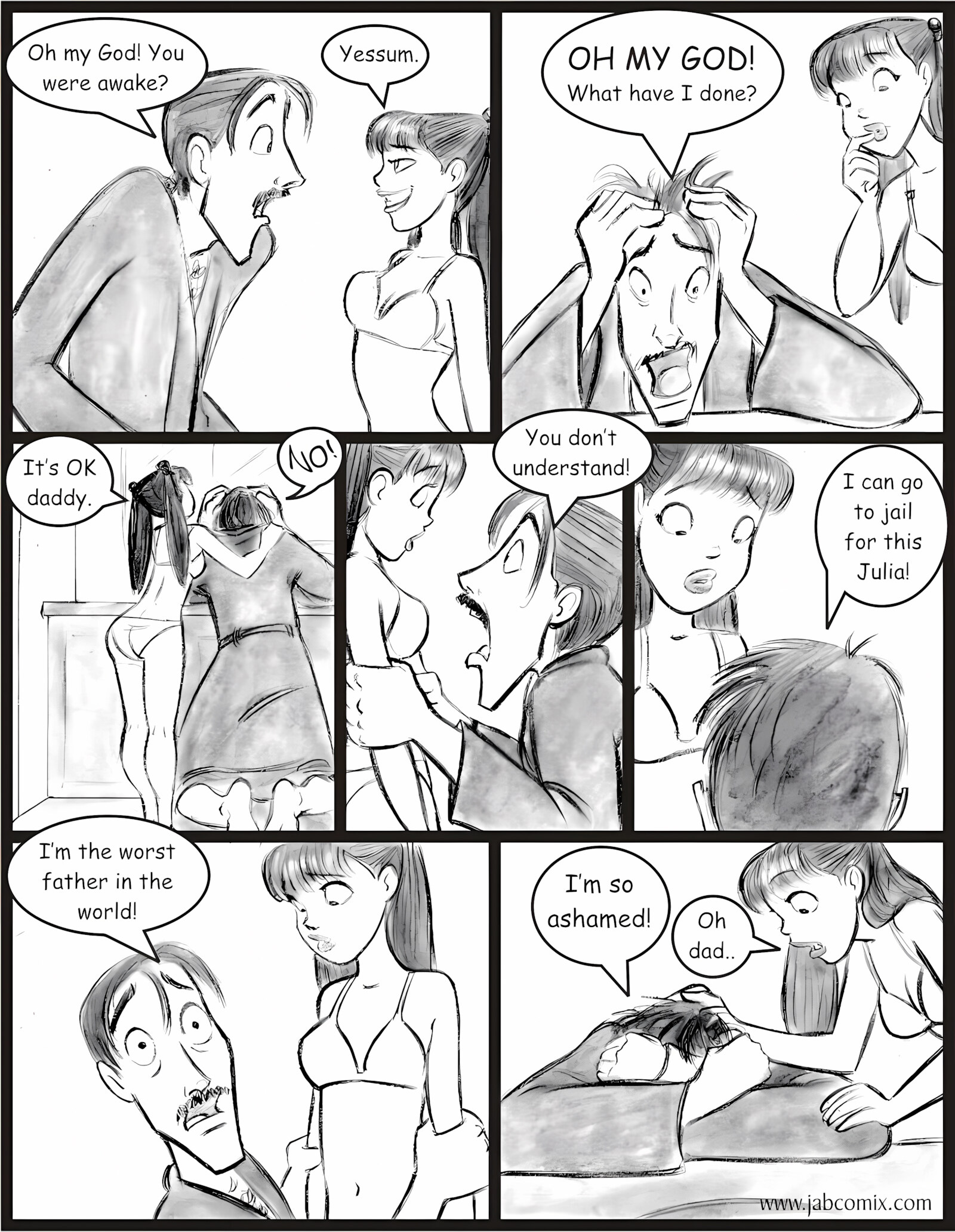Ay Papi [JABComix], Ay Papi #06 [JAB], page 3 of 22