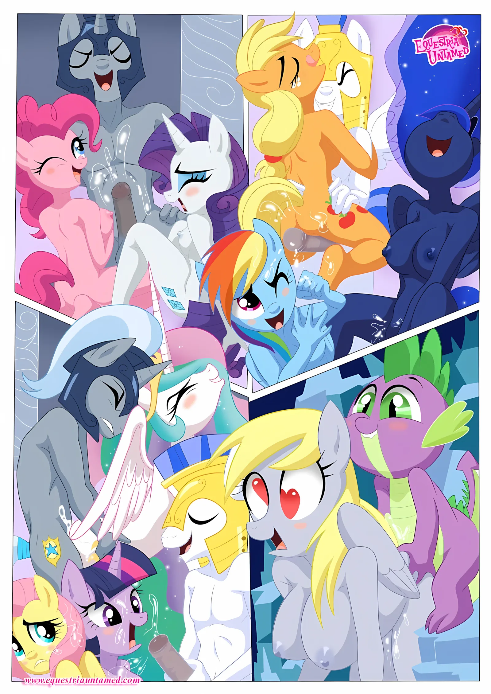 The Next Level of Friendship (My Little Pony: Friendship is Magic) [Palcomix], 1 . The Next Level of Friendship - (My Little Pony: Friendship is Magic) [Palcomix], page 13 of 17