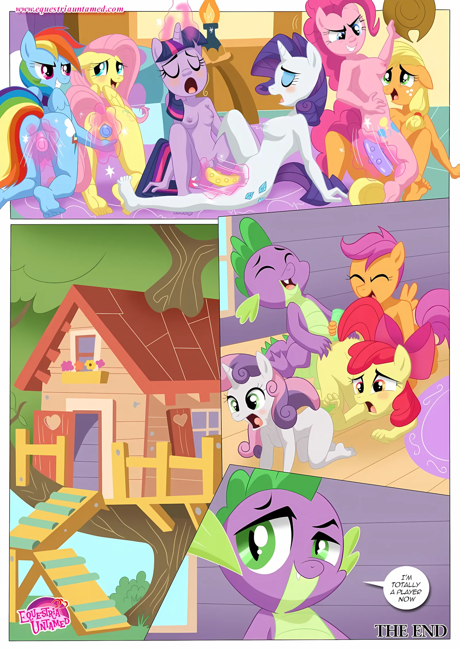 The Next Level of Friendship (My Little Pony: Friendship is Magic) [Palcomix], 1 . The Next Level of Friendship - (My Little Pony: Friendship is Magic) [Palcomix], page 16 of 17