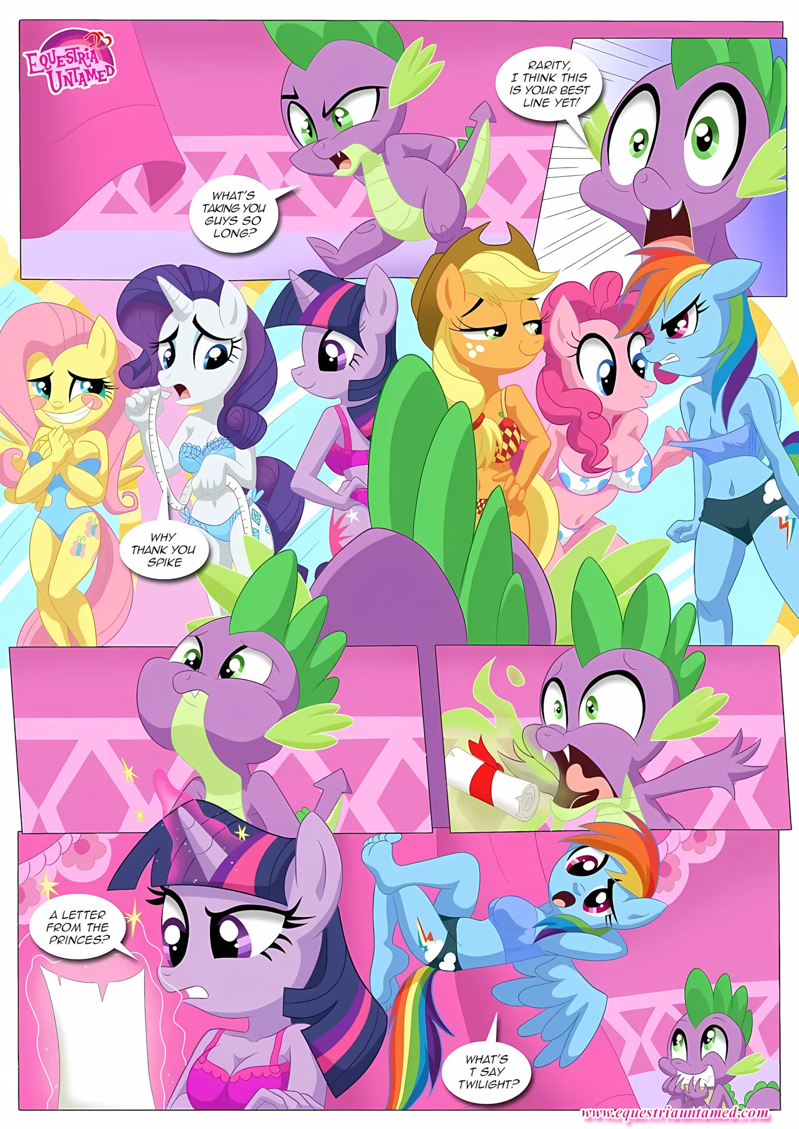 The Next Level of Friendship (My Little Pony: Friendship is Magic) [Palcomix], 1 . The Next Level of Friendship - (My Little Pony: Friendship is Magic) [Palcomix], page 3 of 17