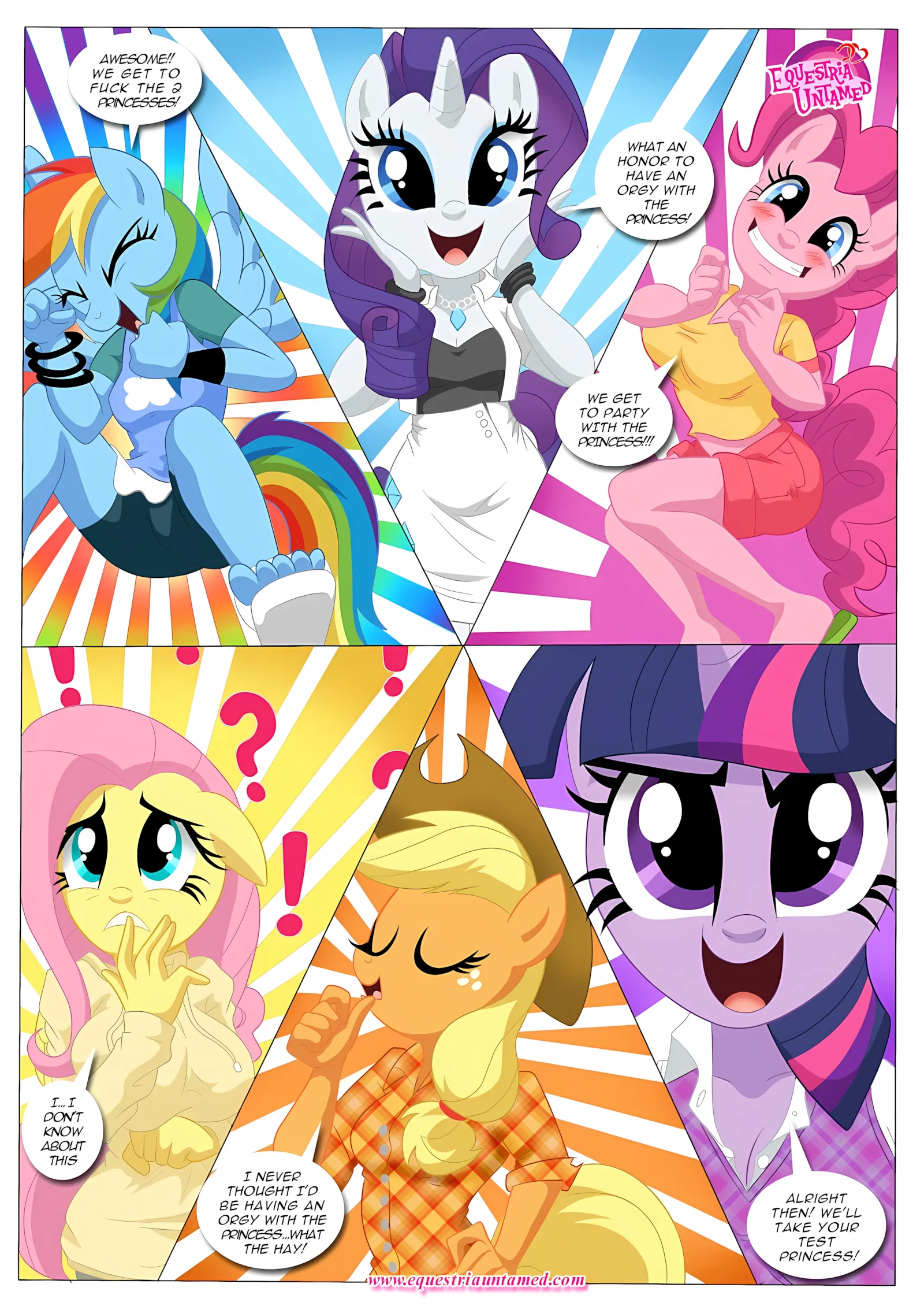 The Next Level of Friendship (My Little Pony: Friendship is Magic) [Palcomix], 1 . The Next Level of Friendship - (My Little Pony: Friendship is Magic) [Palcomix], page 6 of 17