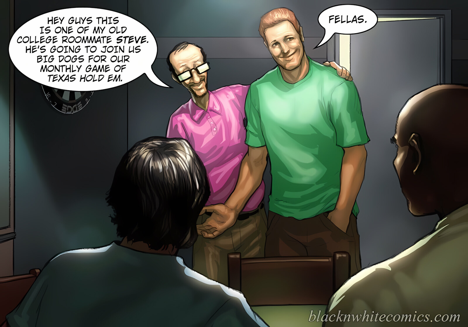 The Poker Game, The Poker Game 1, page 2 of 38