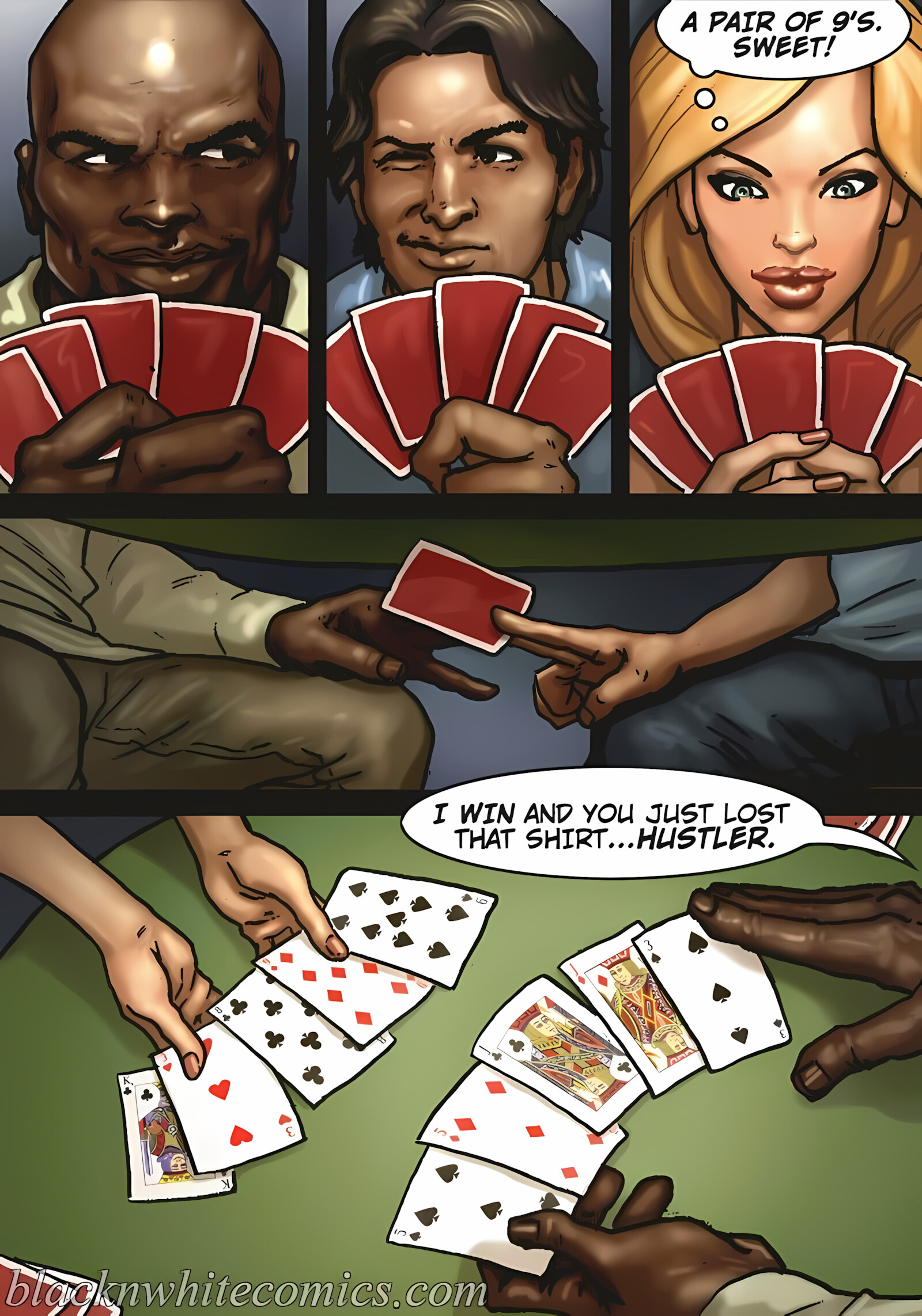 The Poker Game, The Poker Game 1, page 14 of 38
