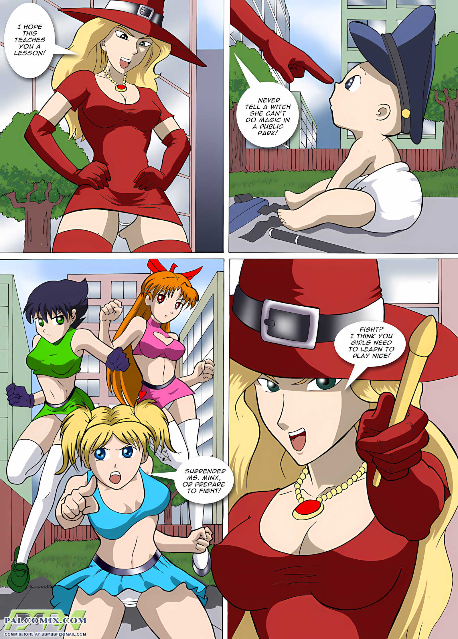 The Powerruff Girls [Palcomix], The Powerruff Girls, page 4 of 8