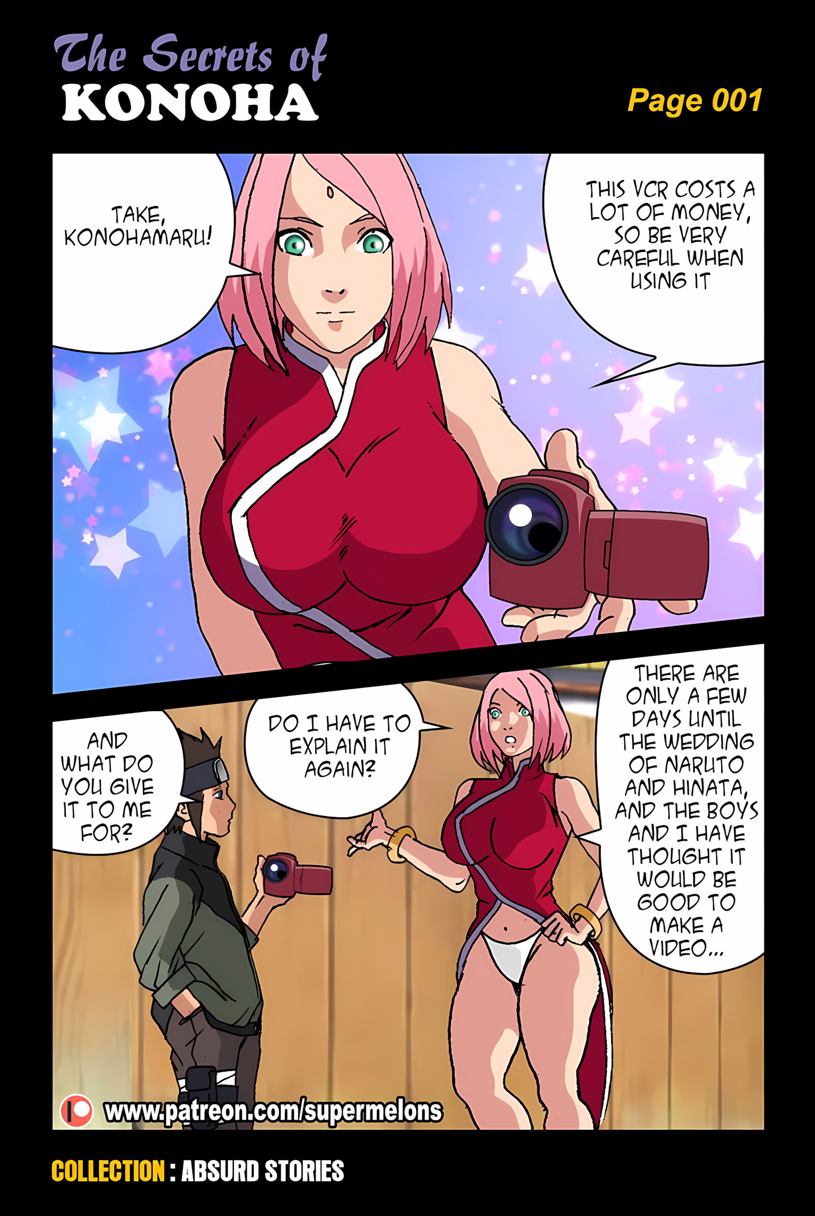 The Secrets Of Konoha [Super Melons], The Secrets Of Konoha, page 2 of 51