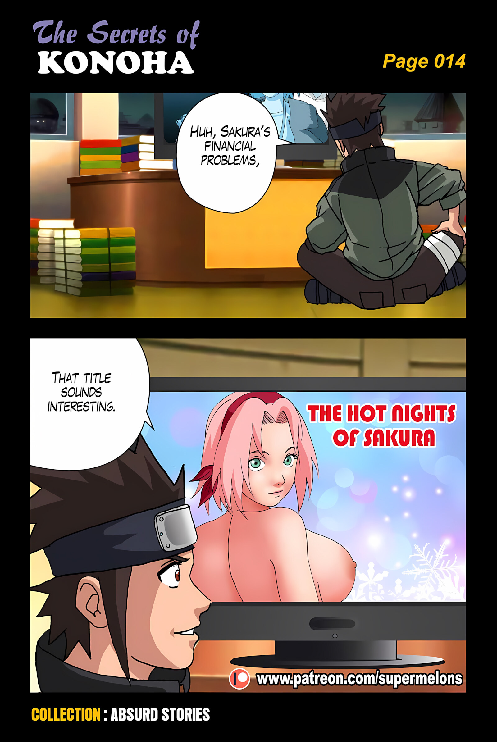 The Secrets Of Konoha [Super Melons], The Secrets Of Konoha, page 15 of 51