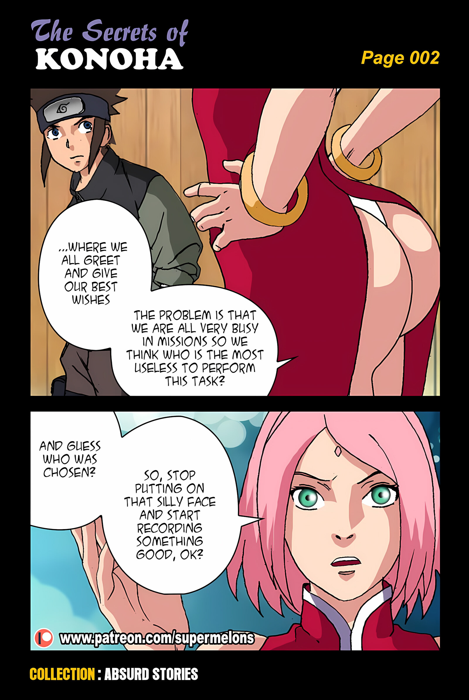 The Secrets Of Konoha [Super Melons], The Secrets Of Konoha, page 3 of 51