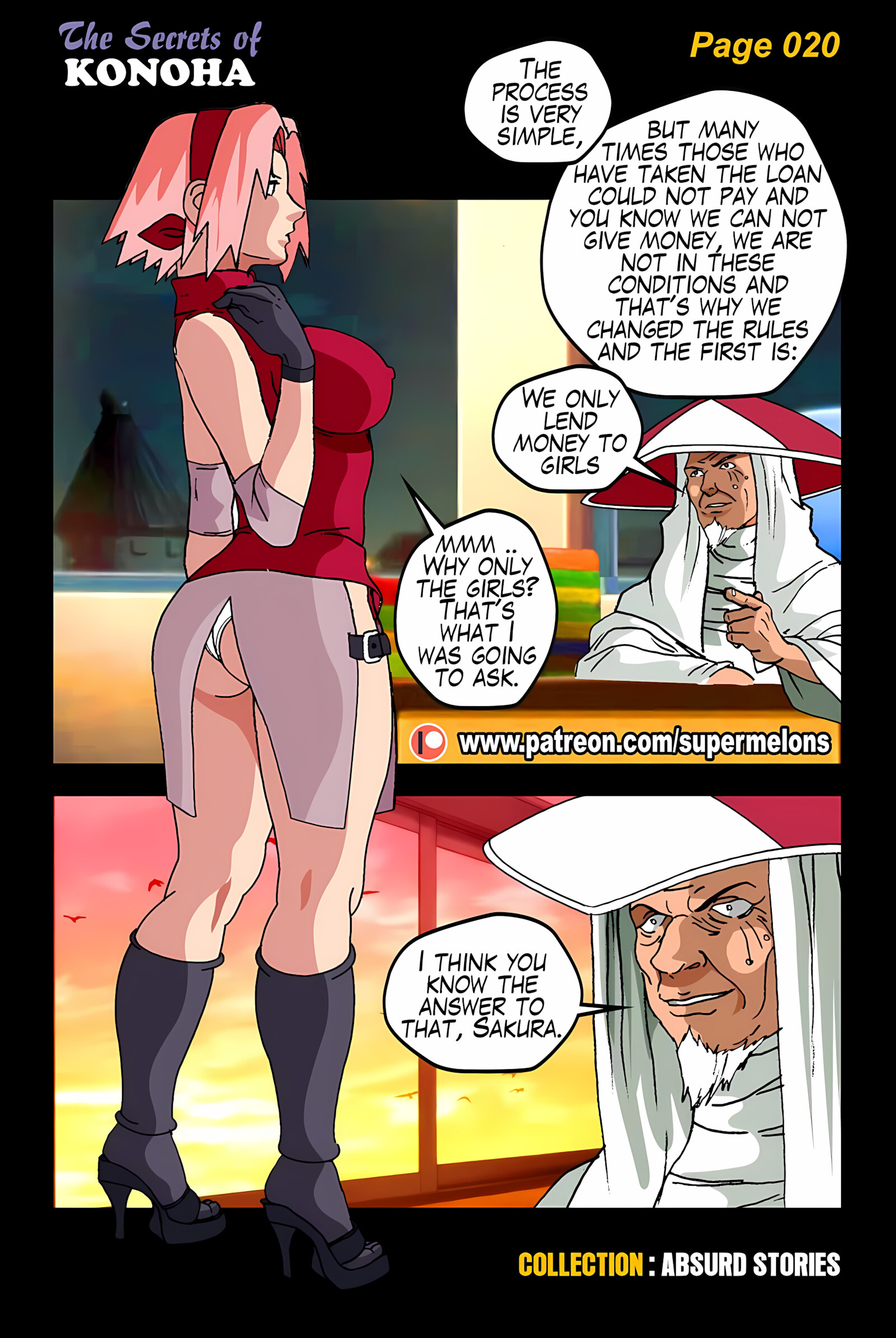 The Secrets Of Konoha [Super Melons], The Secrets Of Konoha, page 21 of 51