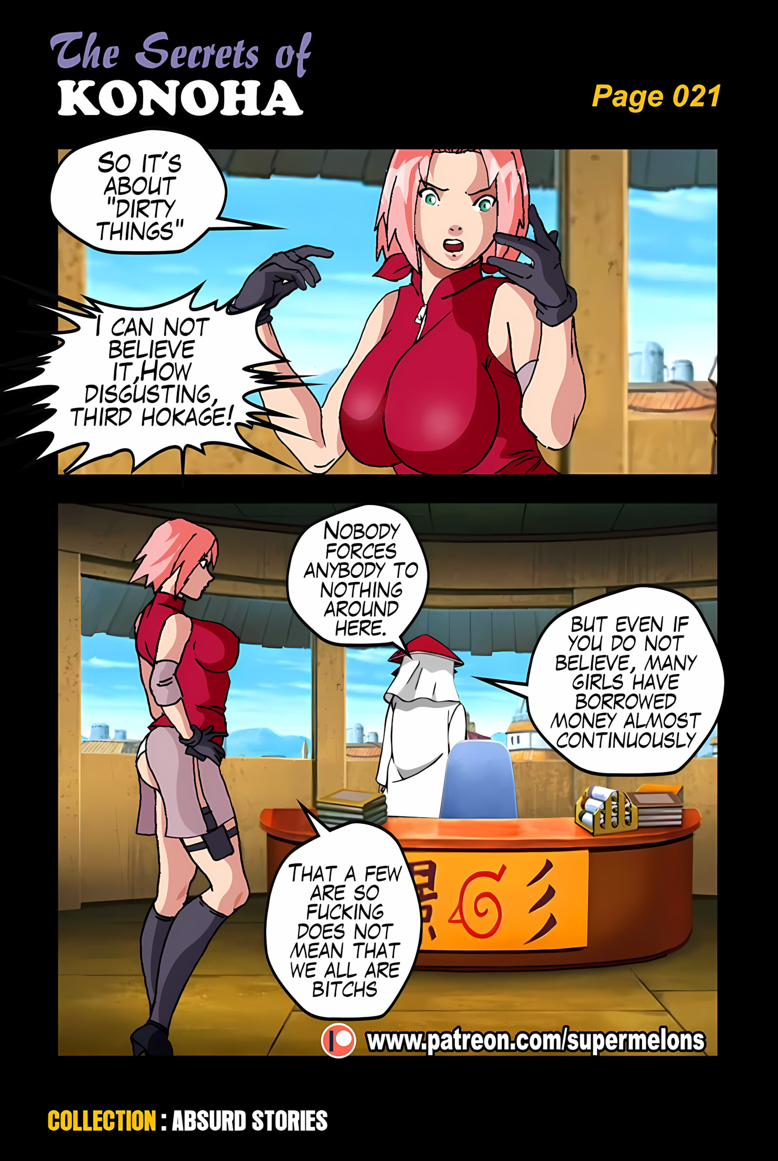 The Secrets Of Konoha [Super Melons], The Secrets Of Konoha, page 22 of 51