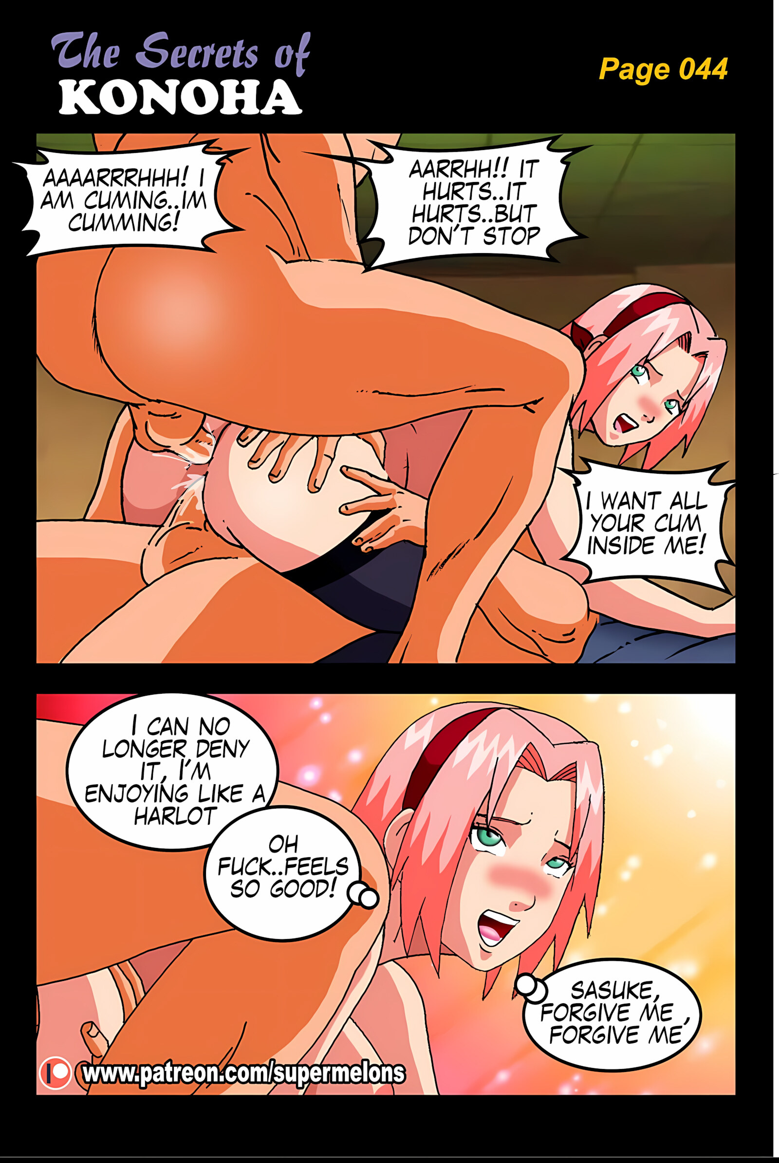 The Secrets Of Konoha [Super Melons], The Secrets Of Konoha, page 45 of 51