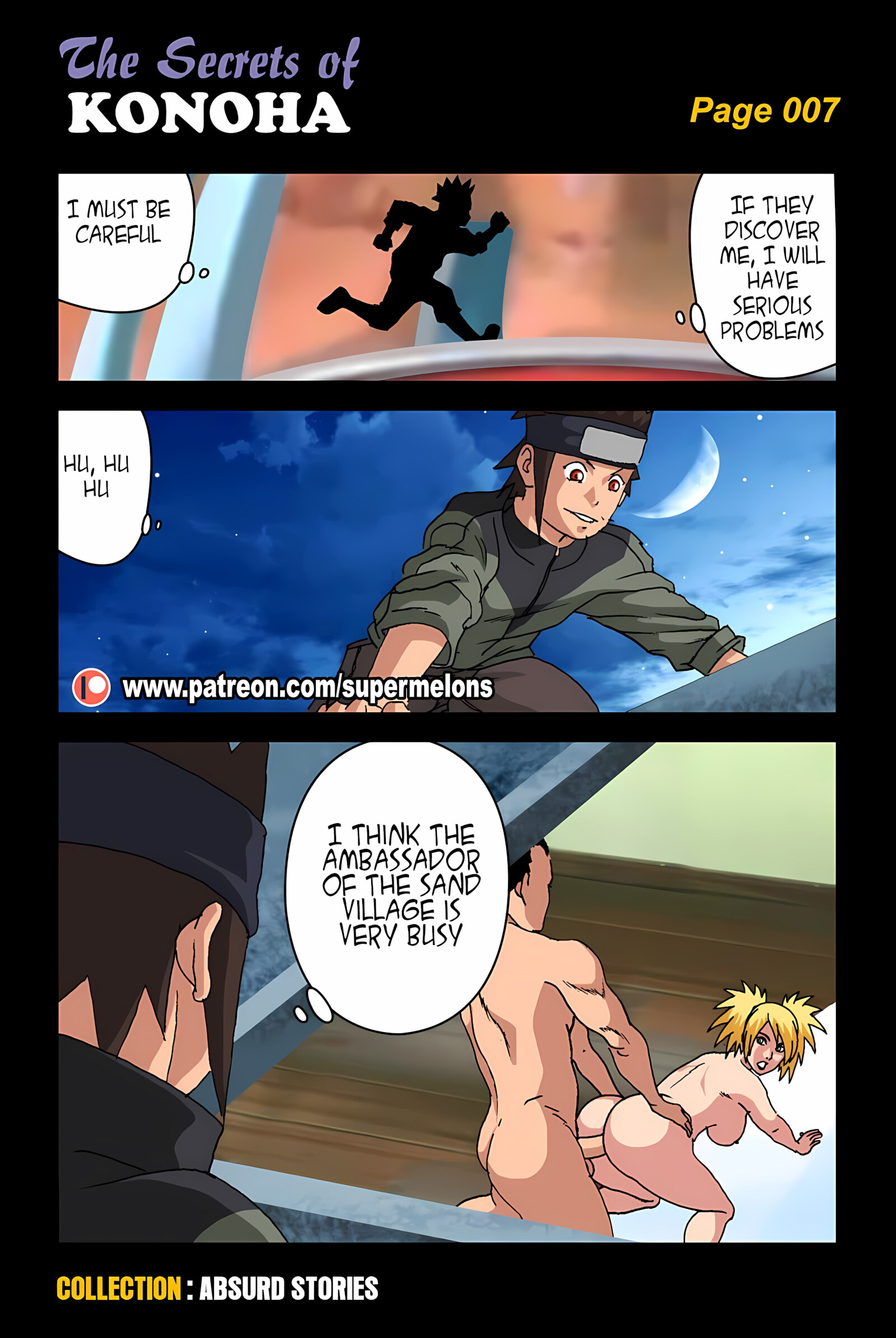 The Secrets Of Konoha [Super Melons], The Secrets Of Konoha, page 8 of 51