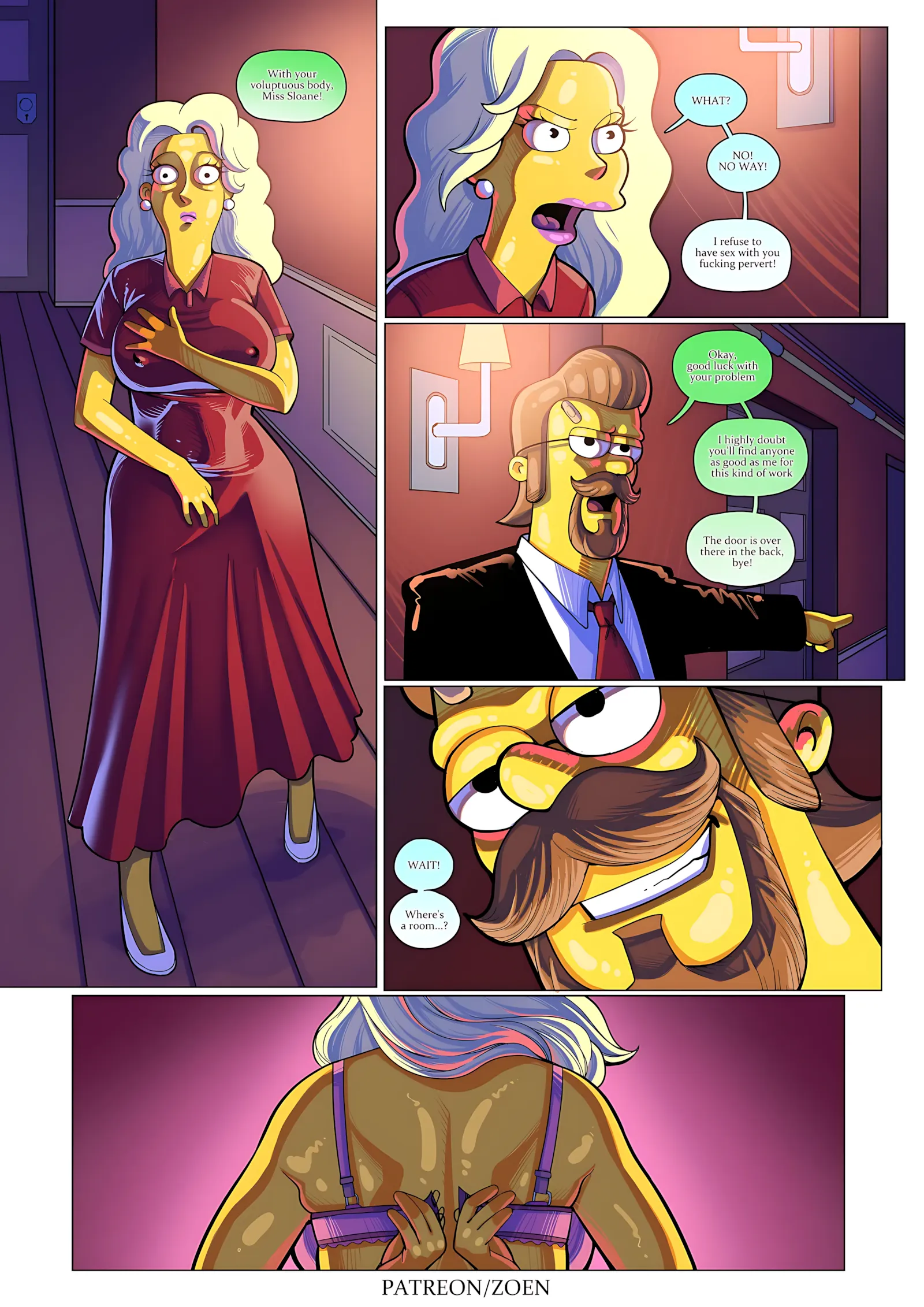 The Simpsons “Bad Boy” [Zoen], The Simpsons "Bad Boy", page 11 of 105