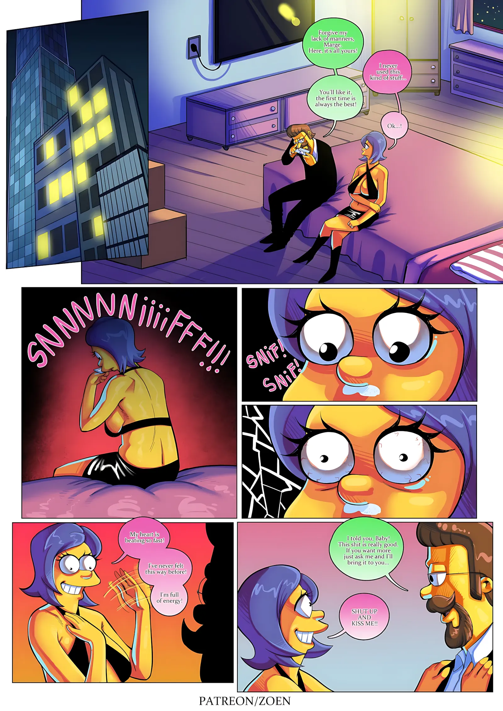 The Simpsons “Bad Boy” [Zoen], The Simpsons "Bad Boy", page 34 of 105