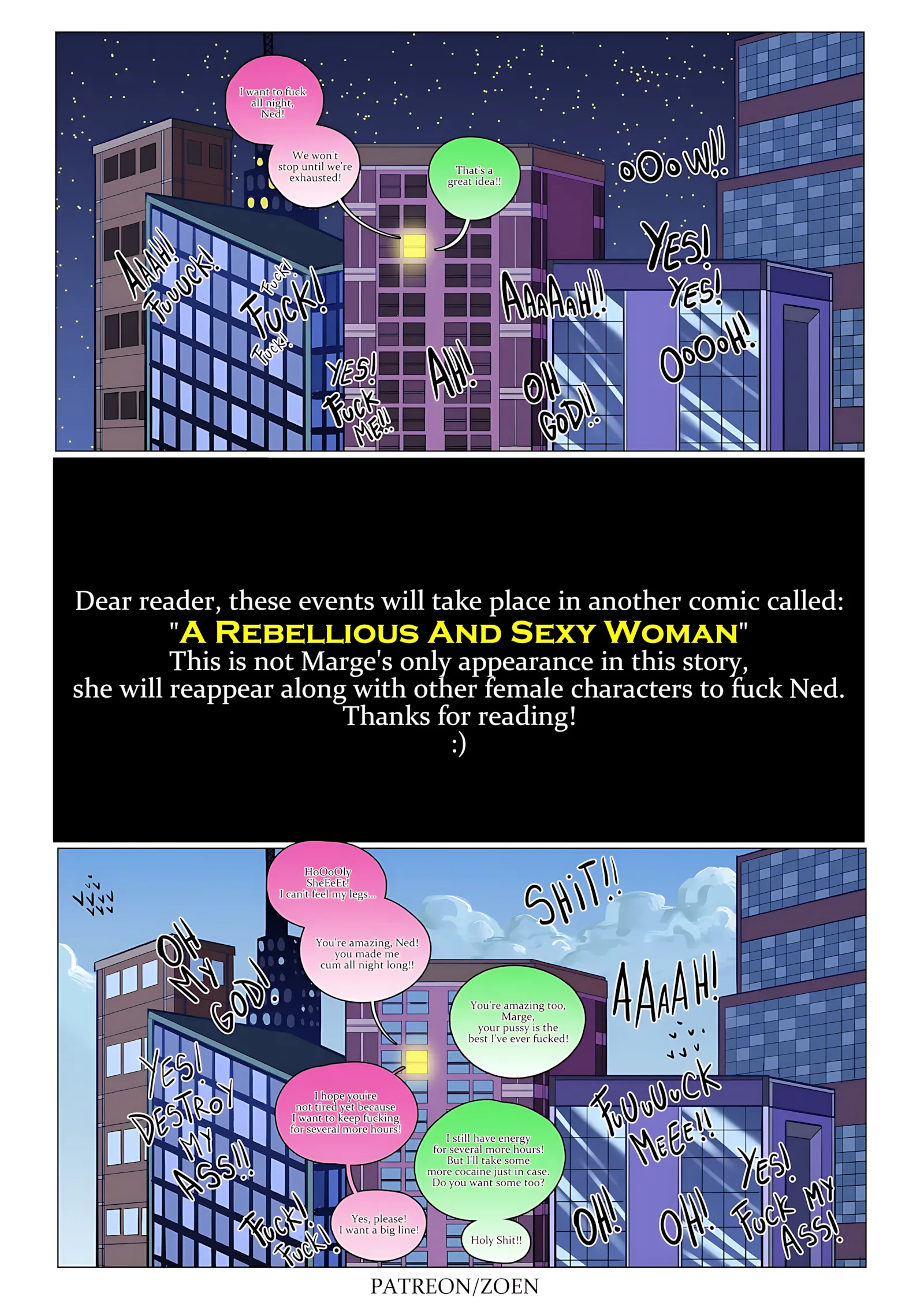 The Simpsons “Bad Boy” [Zoen], The Simpsons "Bad Boy", page 36 of 105