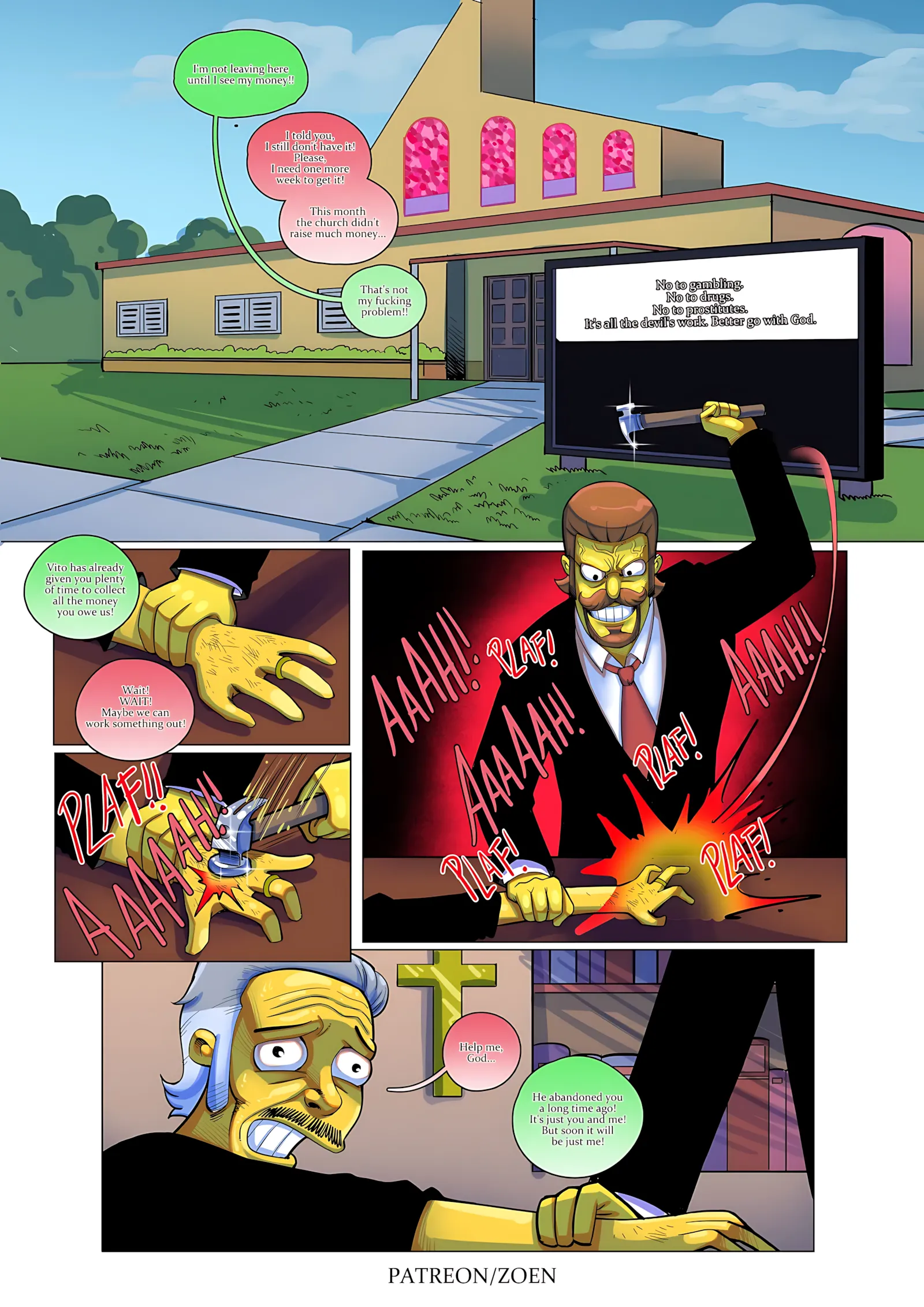The Simpsons “Bad Boy” [Zoen], The Simpsons "Bad Boy", page 38 of 105
