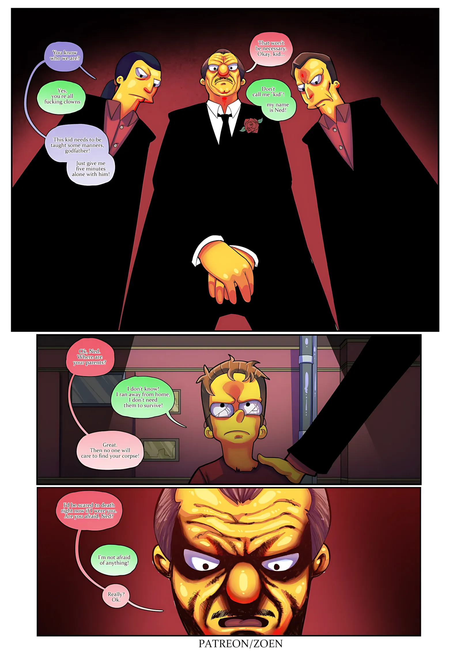 The Simpsons “Bad Boy” [Zoen], The Simpsons "Bad Boy", page 5 of 105
