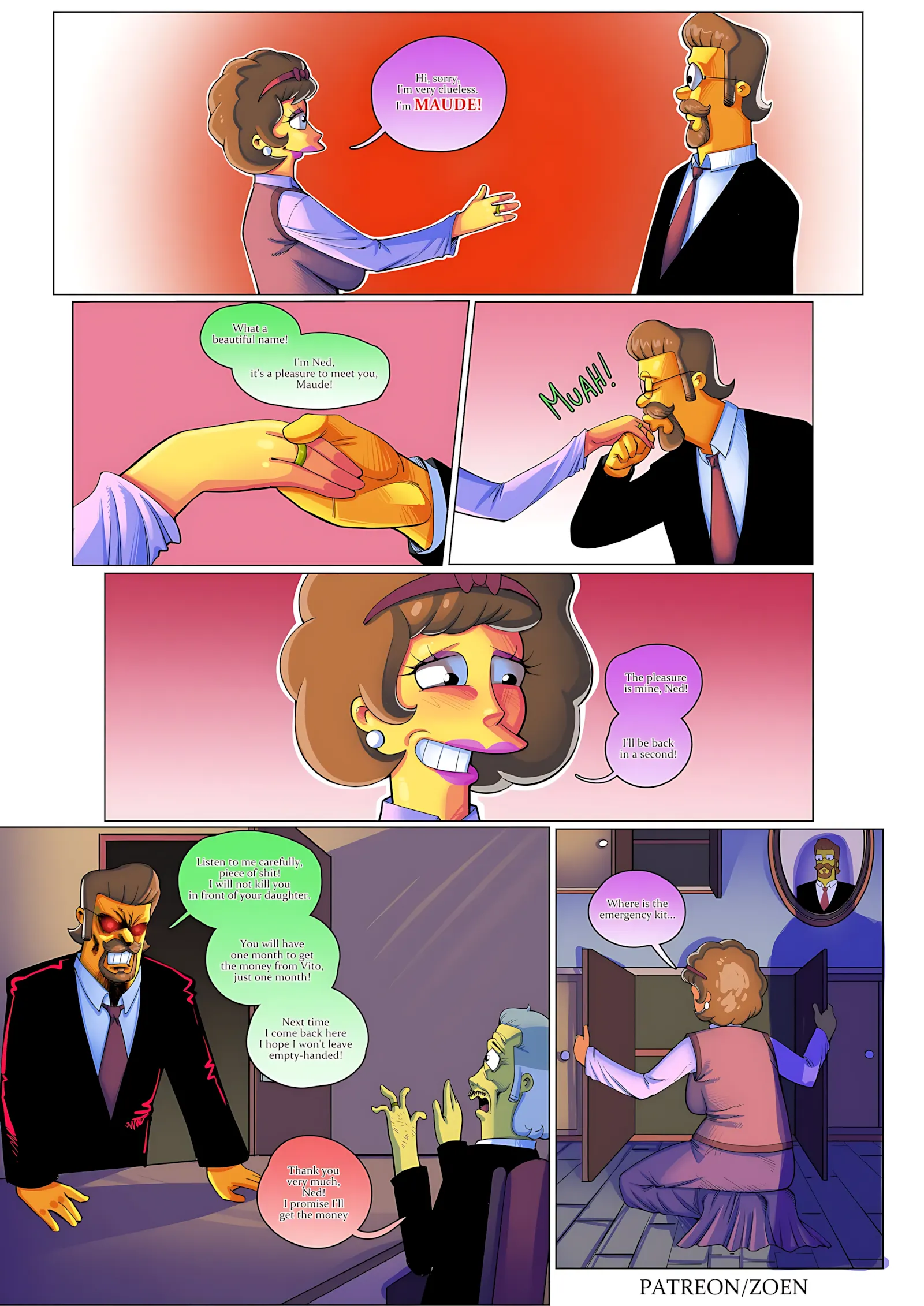 The Simpsons “Bad Boy” [Zoen], The Simpsons "Bad Boy", page 42 of 105