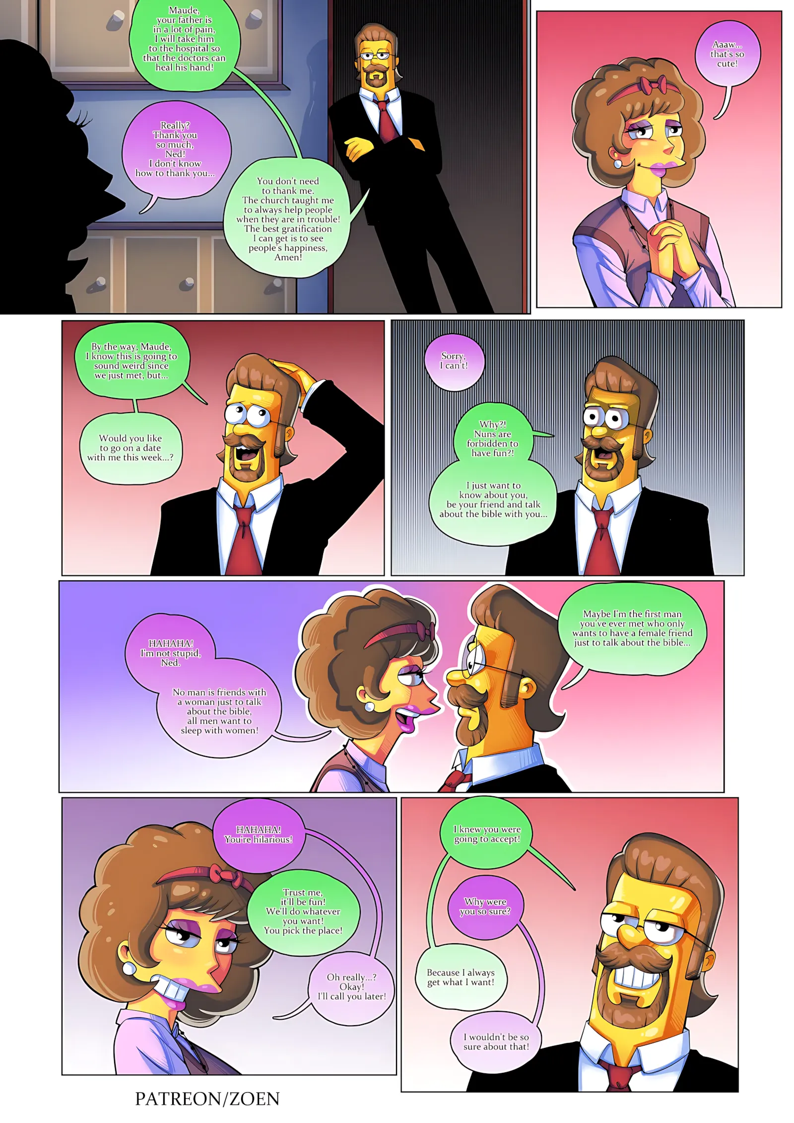The Simpsons “Bad Boy” [Zoen], The Simpsons "Bad Boy", page 43 of 105