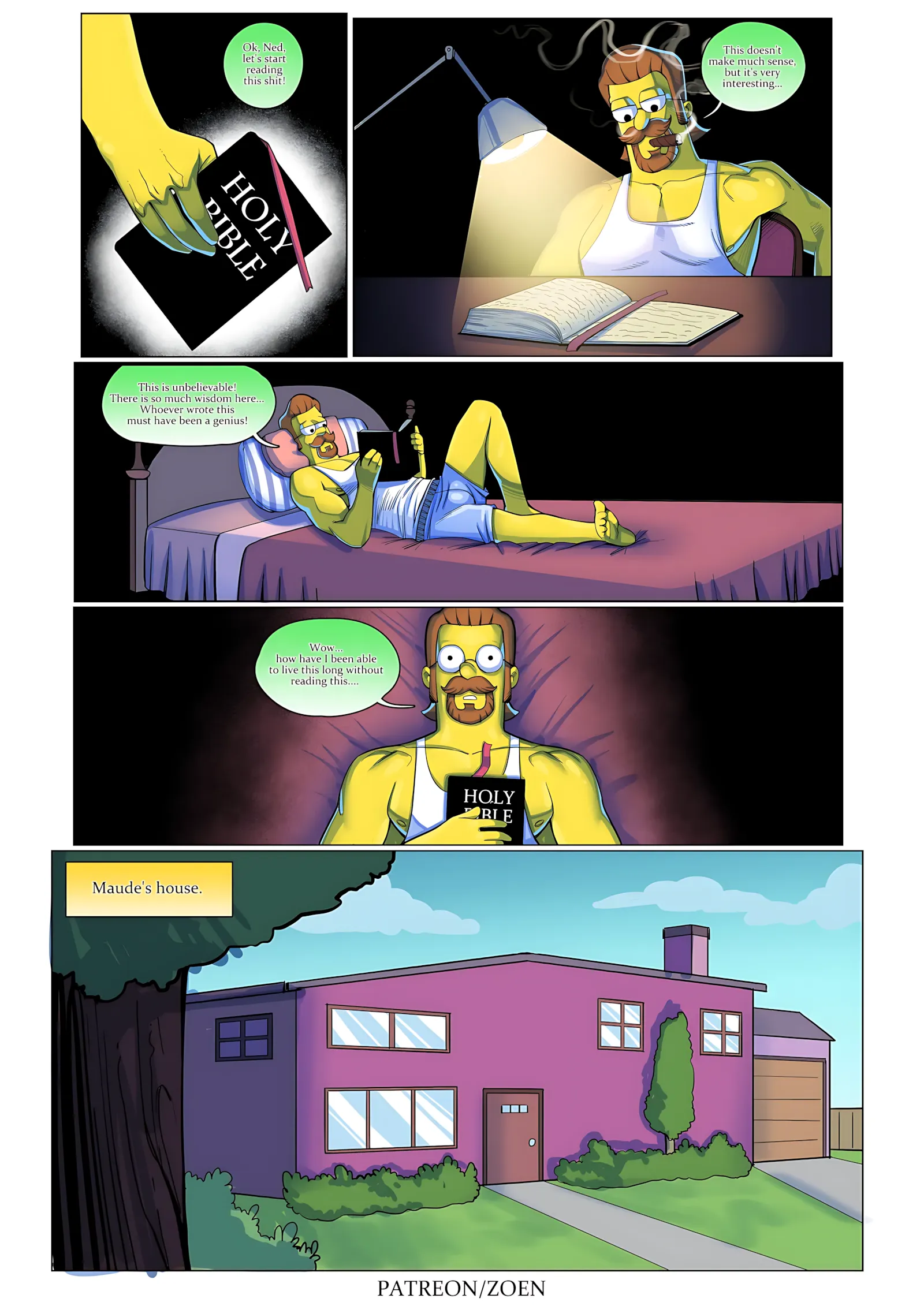 The Simpsons “Bad Boy” [Zoen], The Simpsons "Bad Boy", page 44 of 105