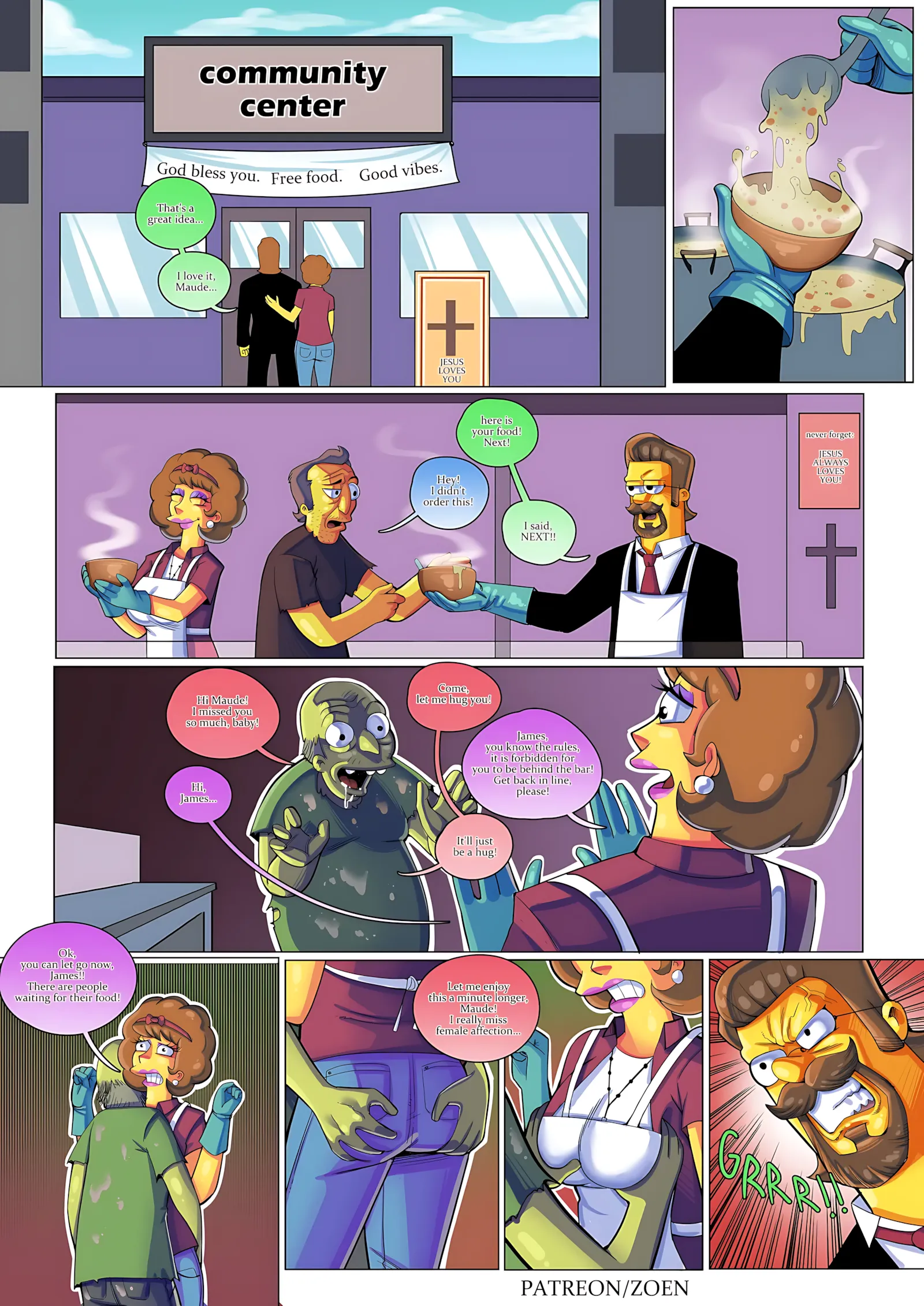 The Simpsons “Bad Boy” [Zoen], The Simpsons "Bad Boy", page 46 of 105