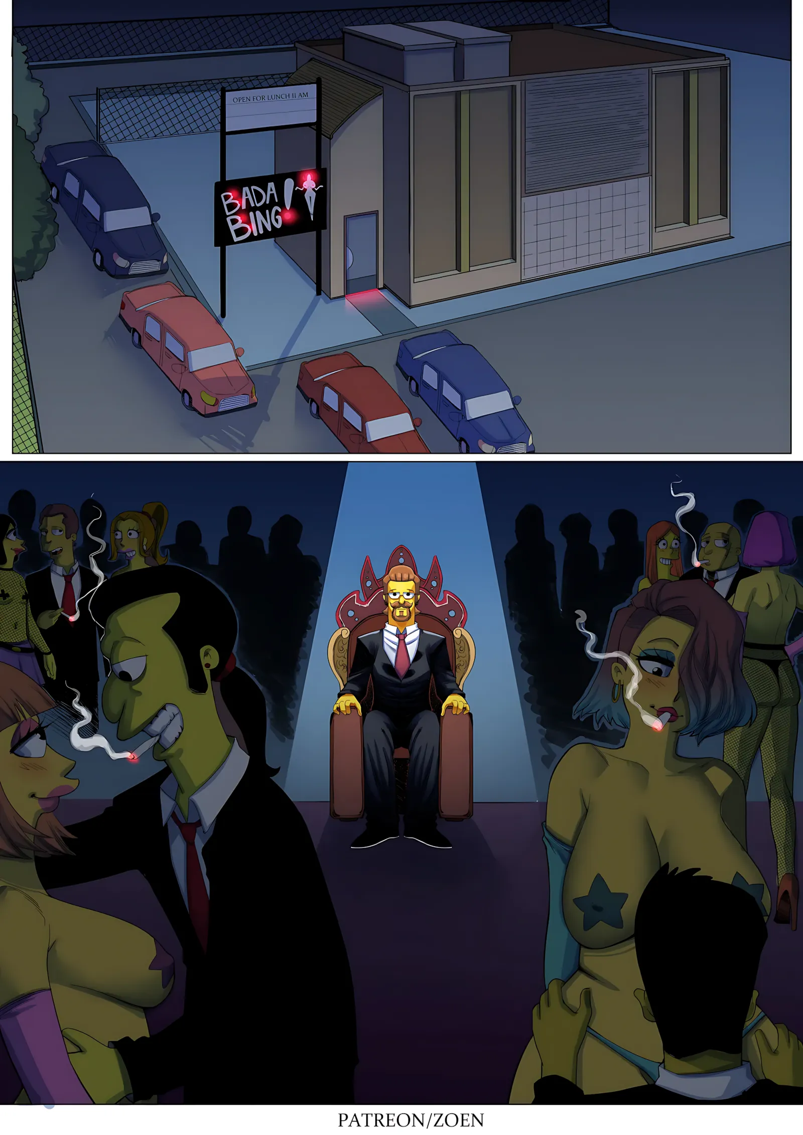 The Simpsons “Bad Boy” [Zoen], The Simpsons "Bad Boy", page 71 of 105