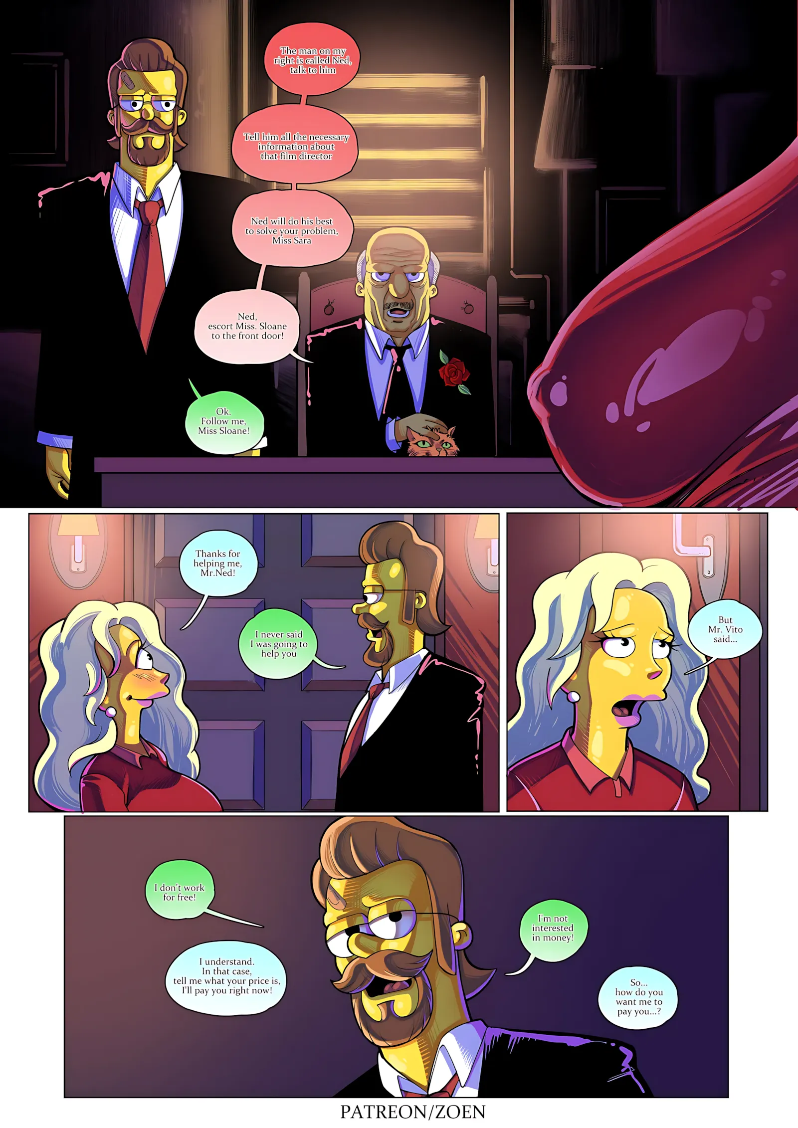 The Simpsons “Bad Boy” [Zoen], The Simpsons "Bad Boy", page 10 of 105