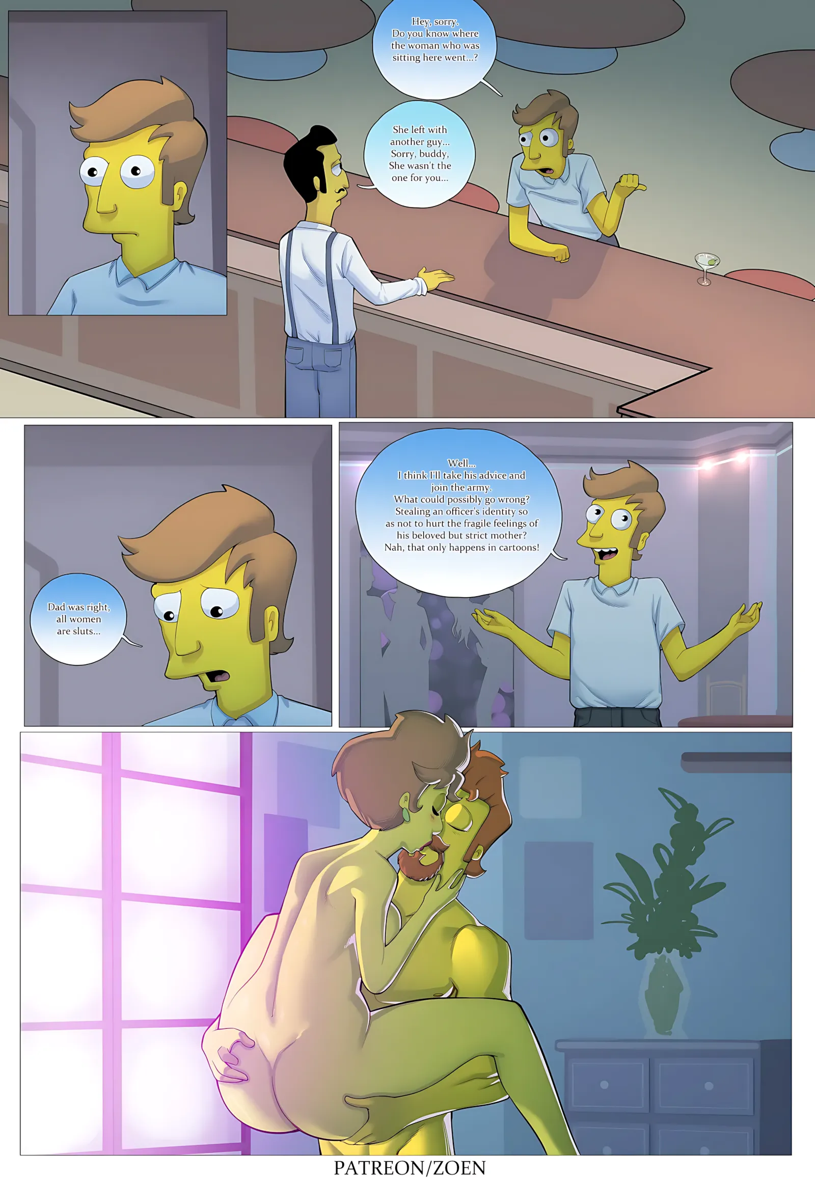 The Simpsons “Bad Boy” [Zoen], The Simpsons "Bad Boy", page 97 of 105