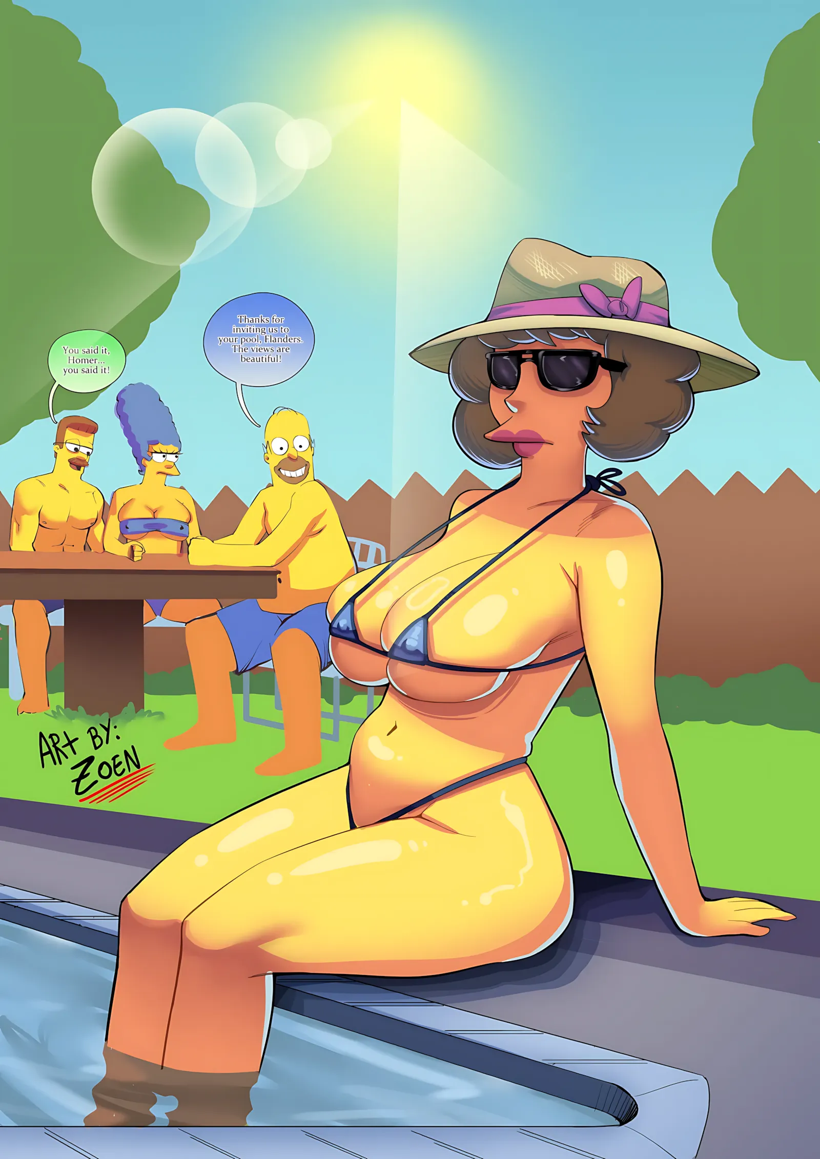 The Simpsons “Bad Boy” [Zoen], The Simpsons "Bad Boy", page 100 of 105