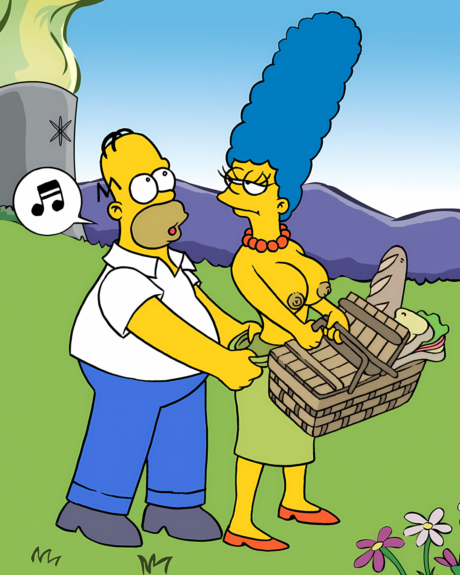 The Simpsons Sets [Akabur], Homer And Marge, page 1 of 10