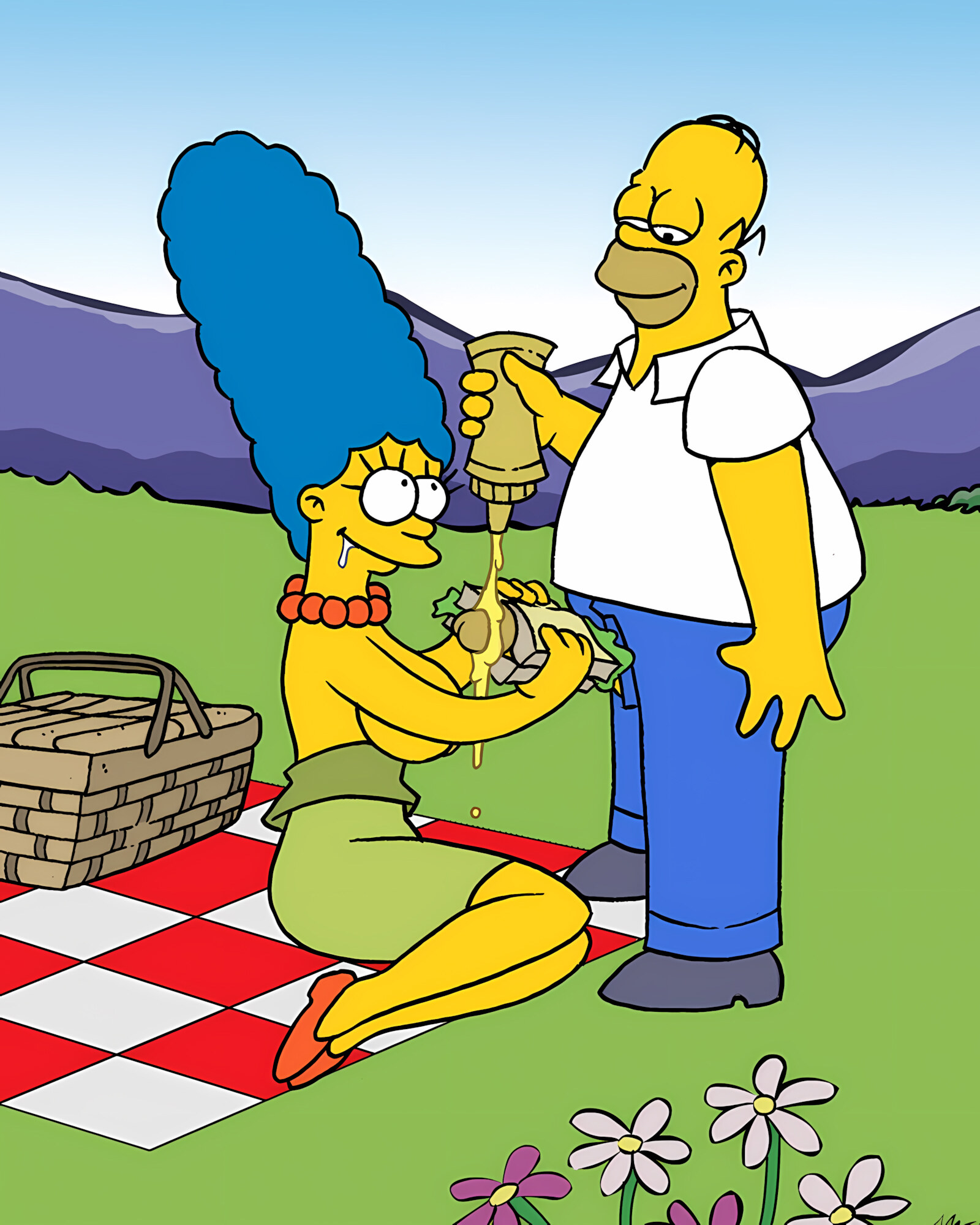 The Simpsons Sets [Akabur], Homer And Marge, page 3 of 10