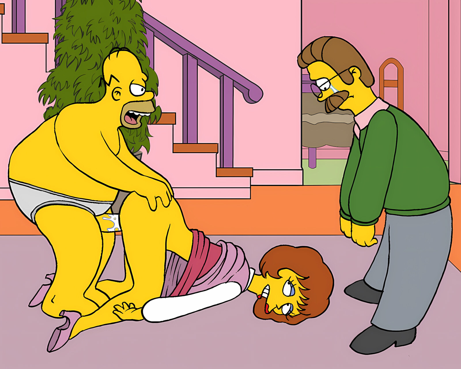 The Simpsons Sets [Akabur], Flander's Invasion 3, page 6 of 10
