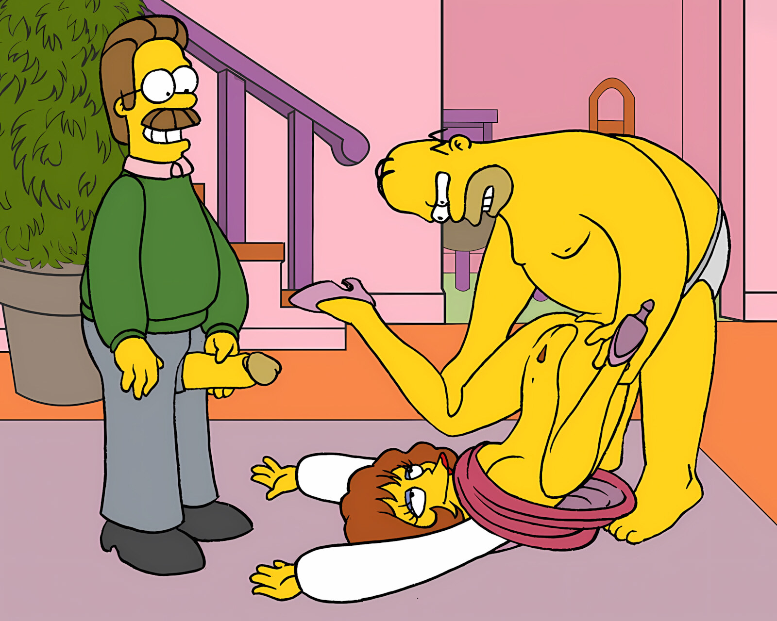 The Simpsons Sets [Akabur], Flander's Invasion 3, page 9 of 10