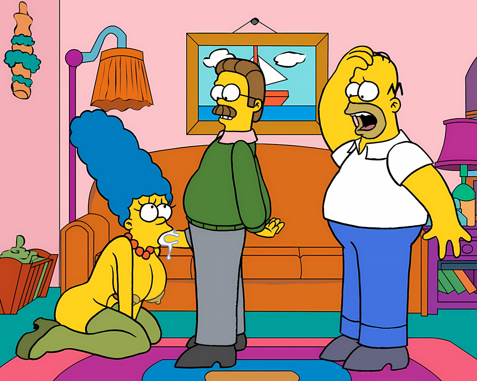 The Simpsons Sets [Akabur], Flander's Invasion, page 1 of 10