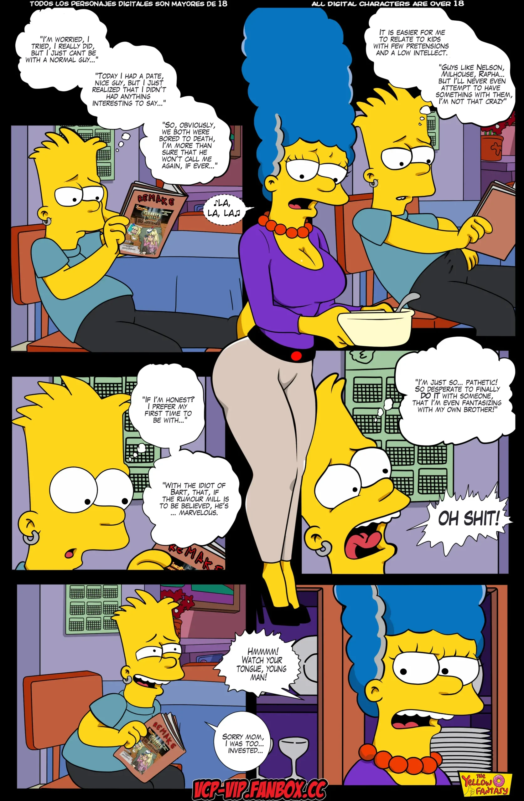 The Yellow Fantasy: Affinity – Simpsons, Affinity – Simpsons, page 12 of 77