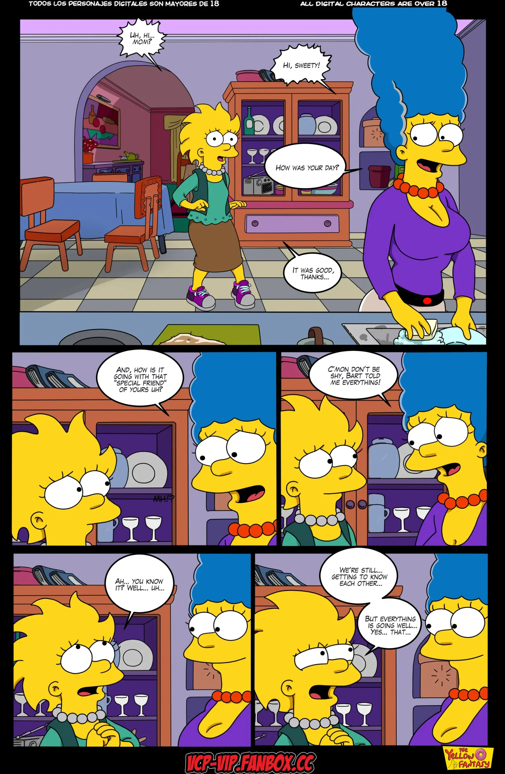 The Yellow Fantasy: Affinity – Simpsons, Affinity – Simpsons, page 15 of 77
