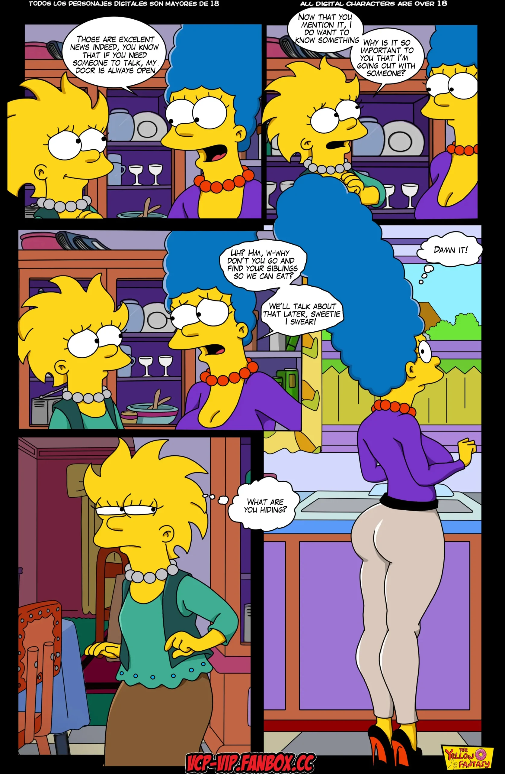 The Yellow Fantasy: Affinity – Simpsons, Affinity – Simpsons, page 16 of 77