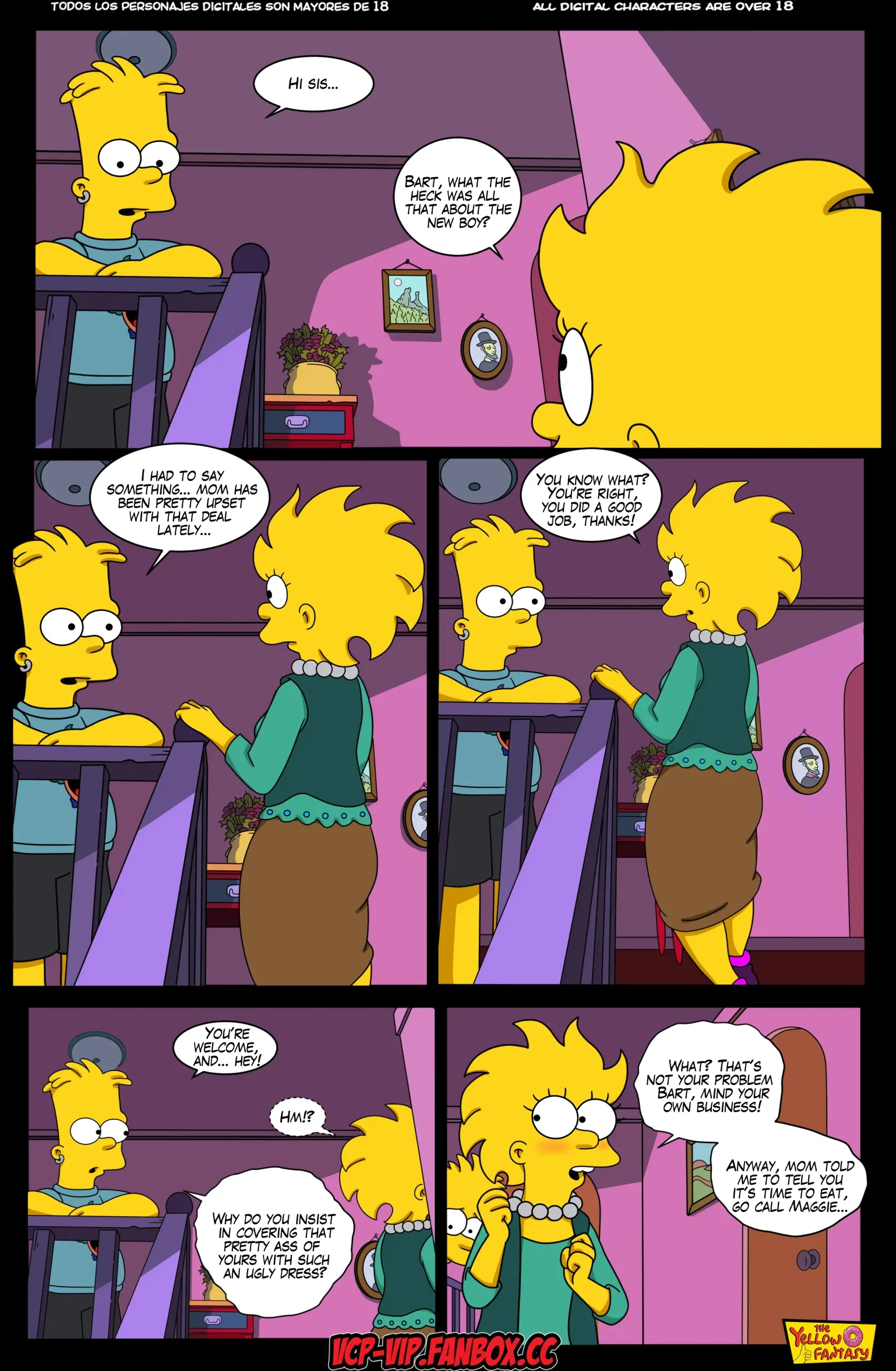 The Yellow Fantasy: Affinity – Simpsons, Affinity – Simpsons, page 17 of 77