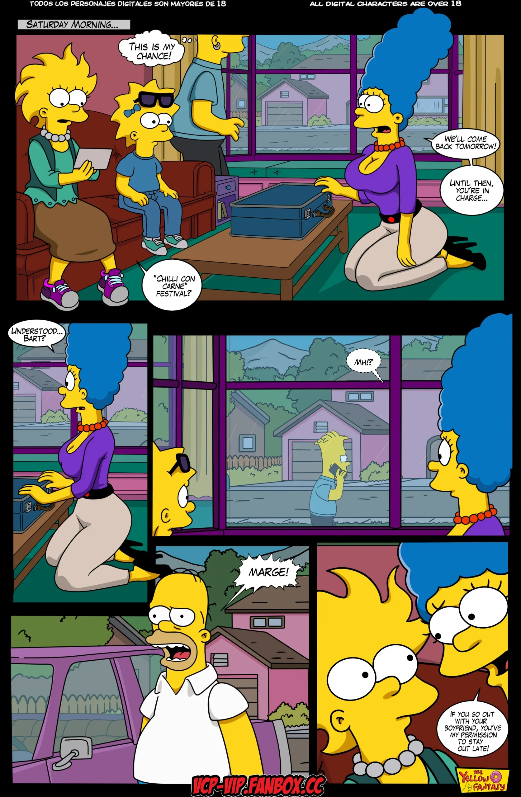 The Yellow Fantasy: Affinity – Simpsons, Affinity – Simpsons, page 20 of 77